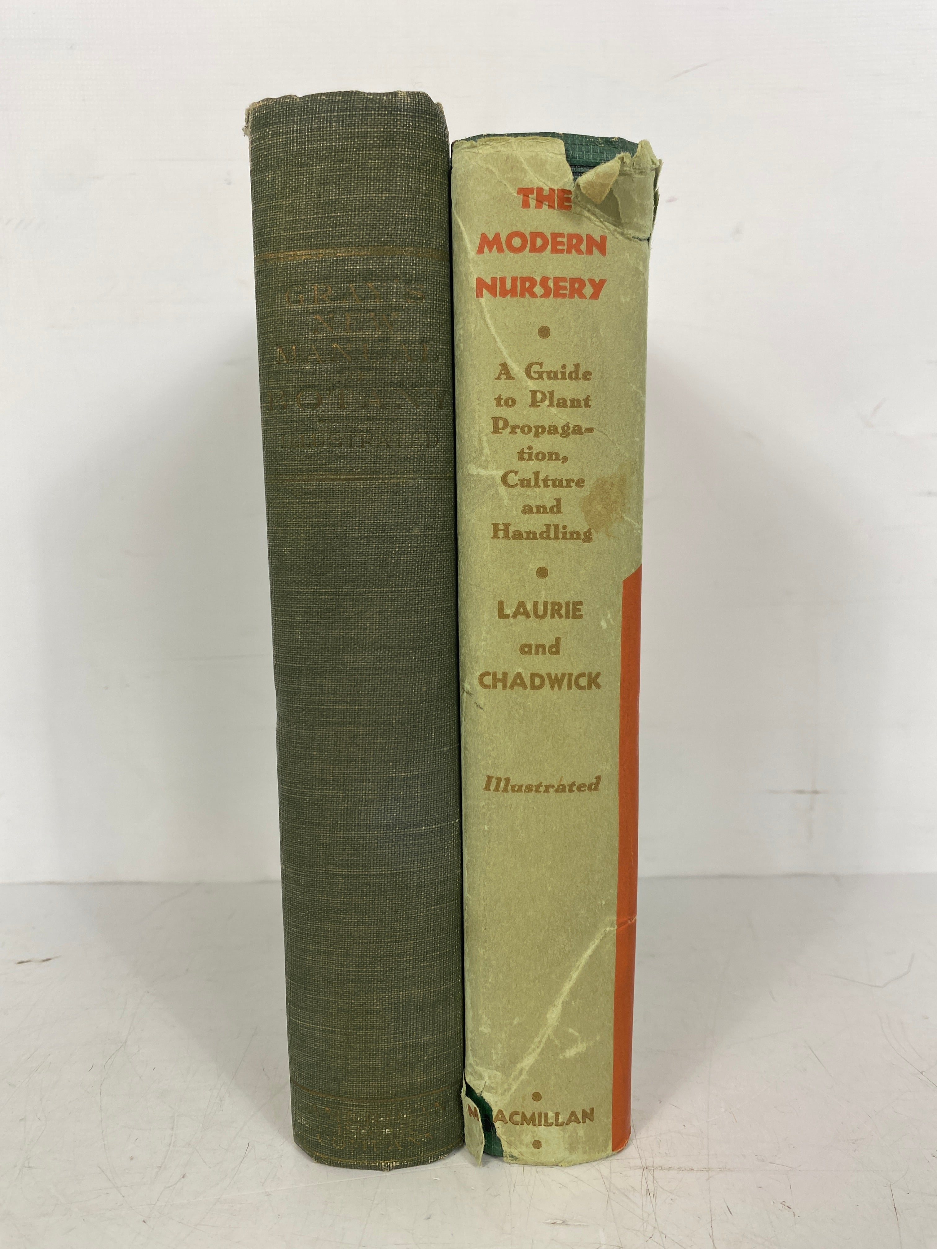 2 Vols: Gray's Handbook of Flowering Plants & Ferns 1908/The Modern Nursery 1938