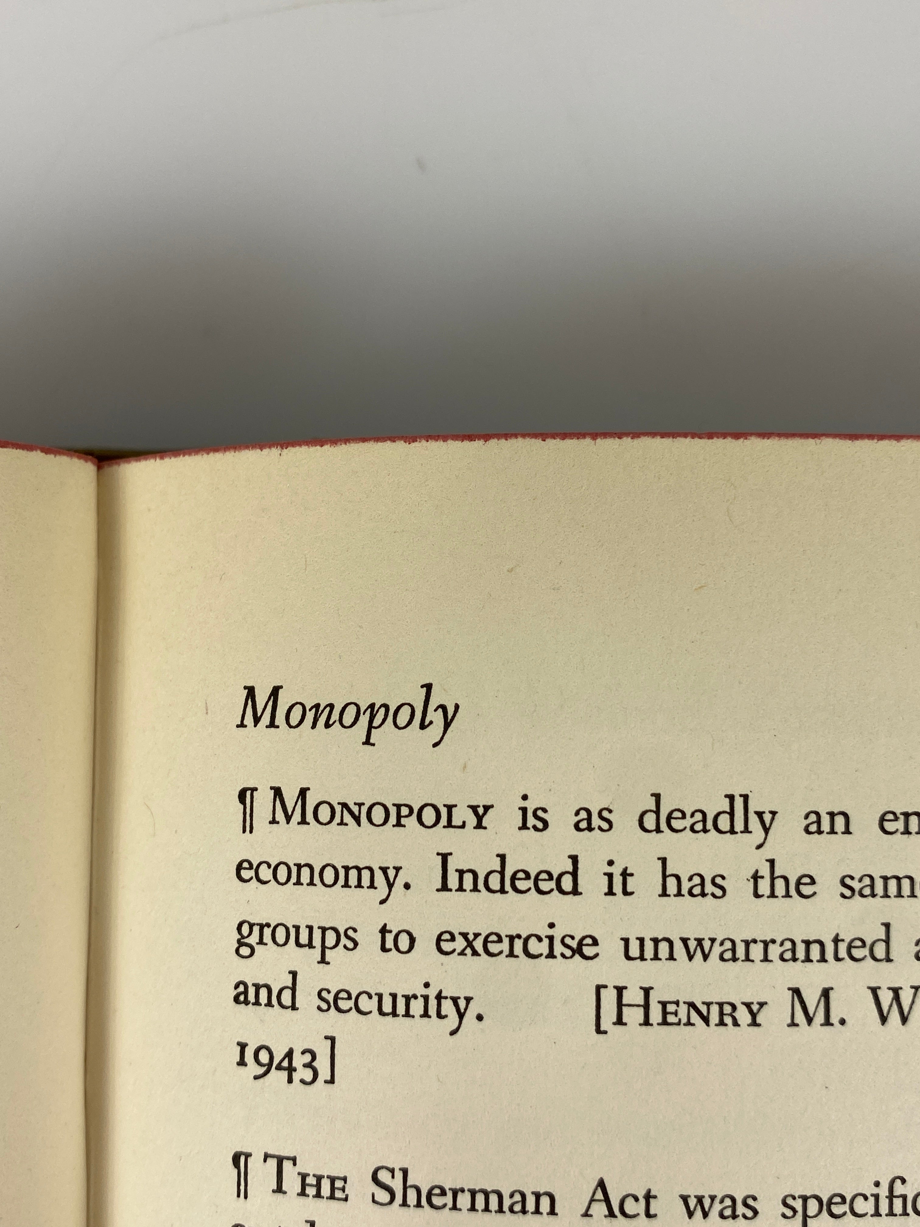 The Businessman's Book of Quotations by Ralph Woods 1951 Grosset & Dunlap HCDJ