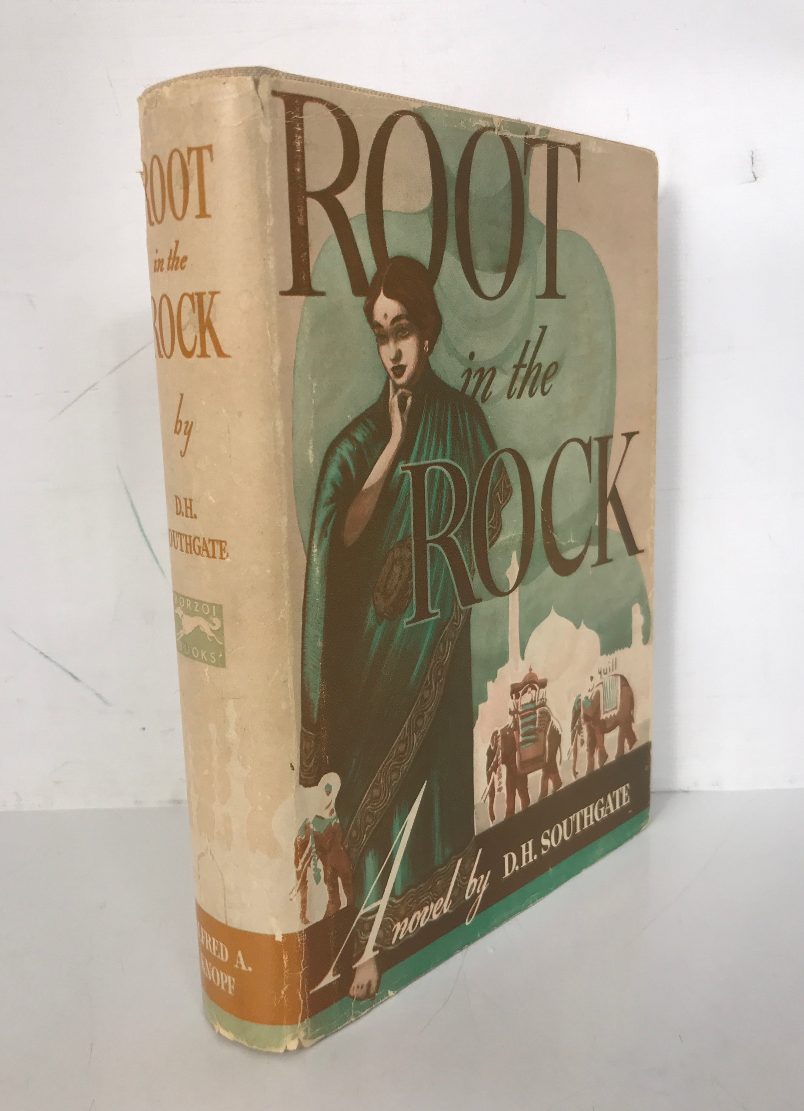 Root in the Rock An Indian Saga D.J. Southgate 1938 1st American Ed HC DJ