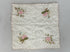 Antique 12x12 White and Pink Satin Handkerchief