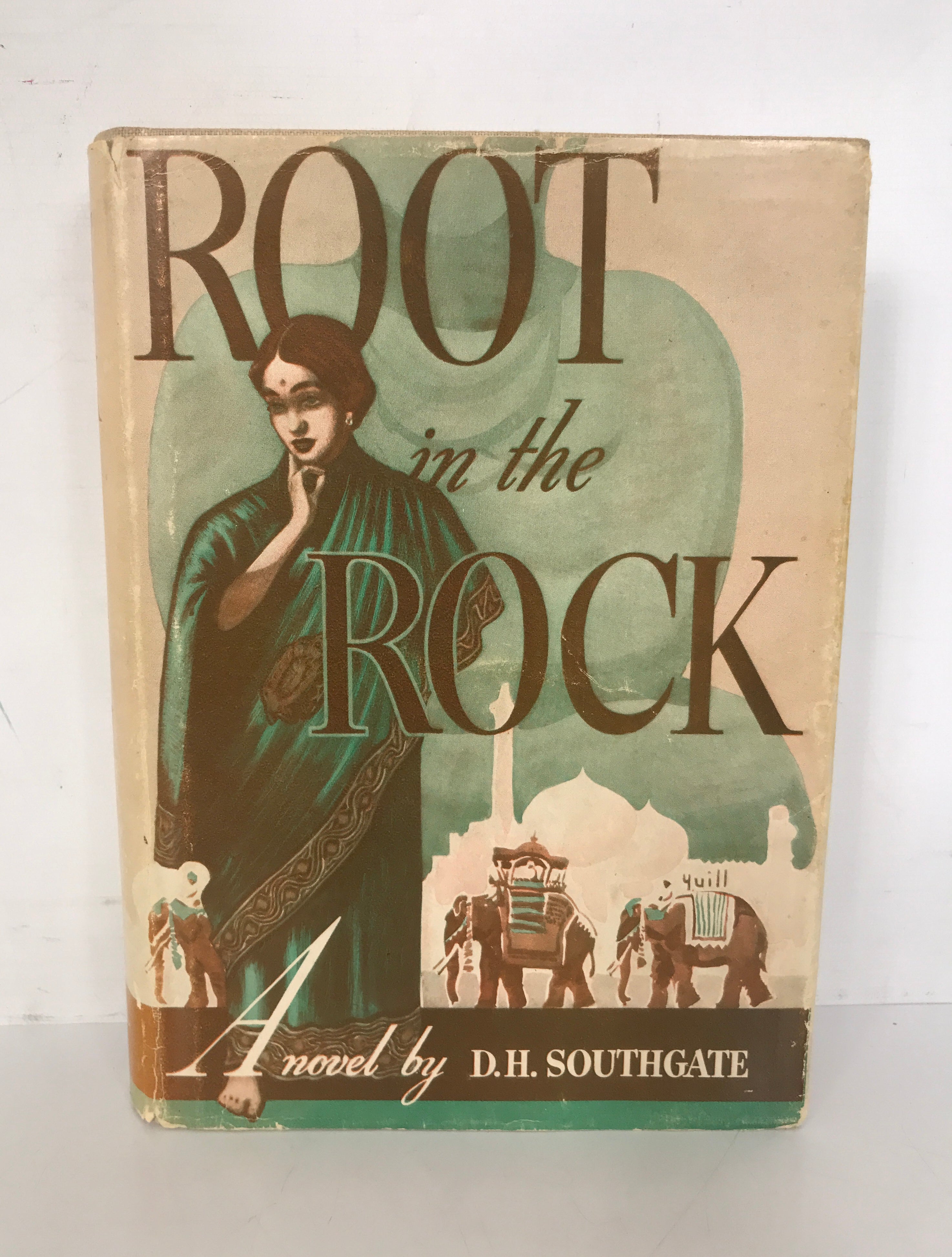 Root in the Rock An Indian Saga D.J. Southgate 1938 1st American Ed HC DJ