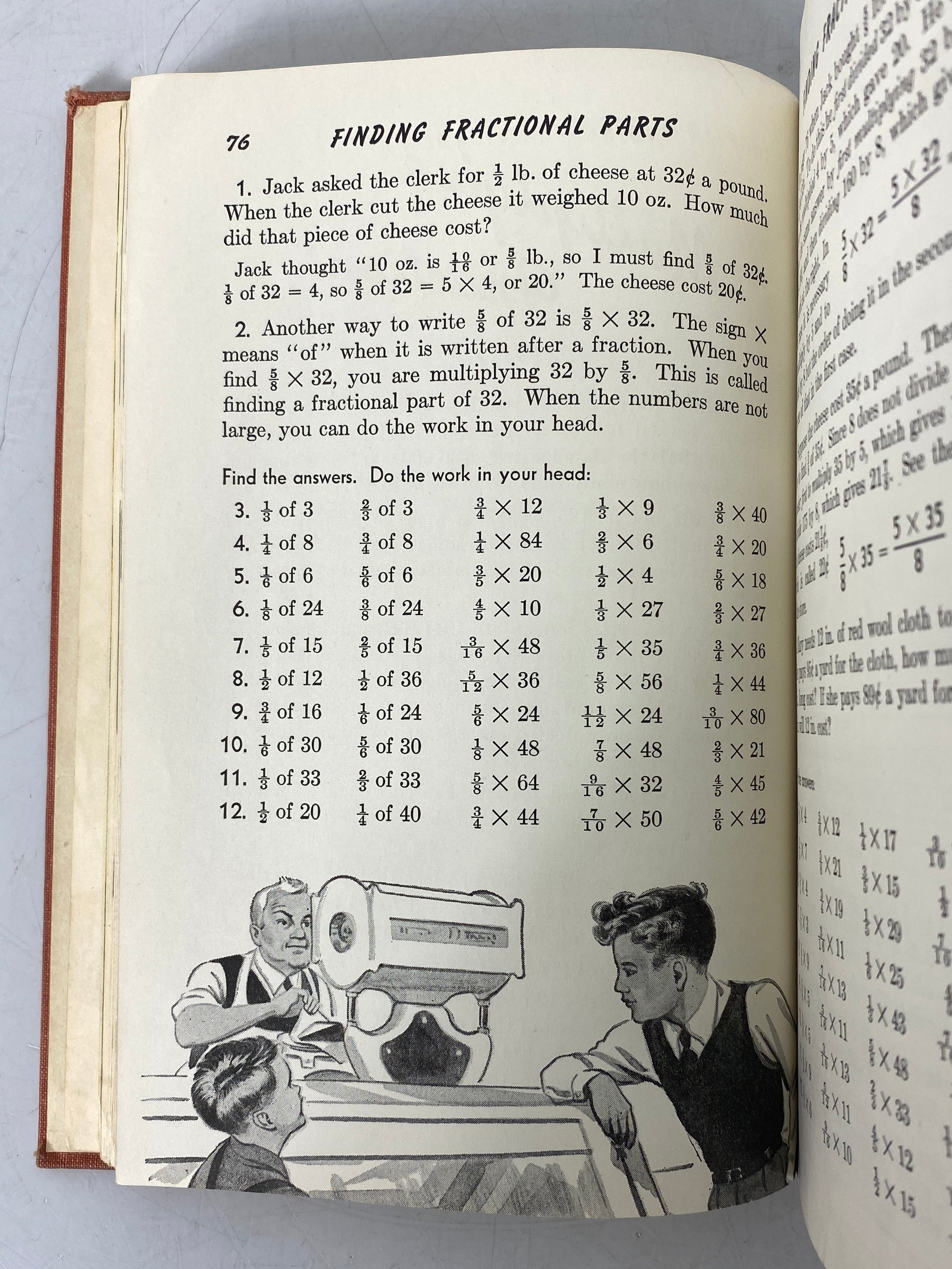 Arithmetic Grade Six by Upton & Fuller 1951 American Book Company HC