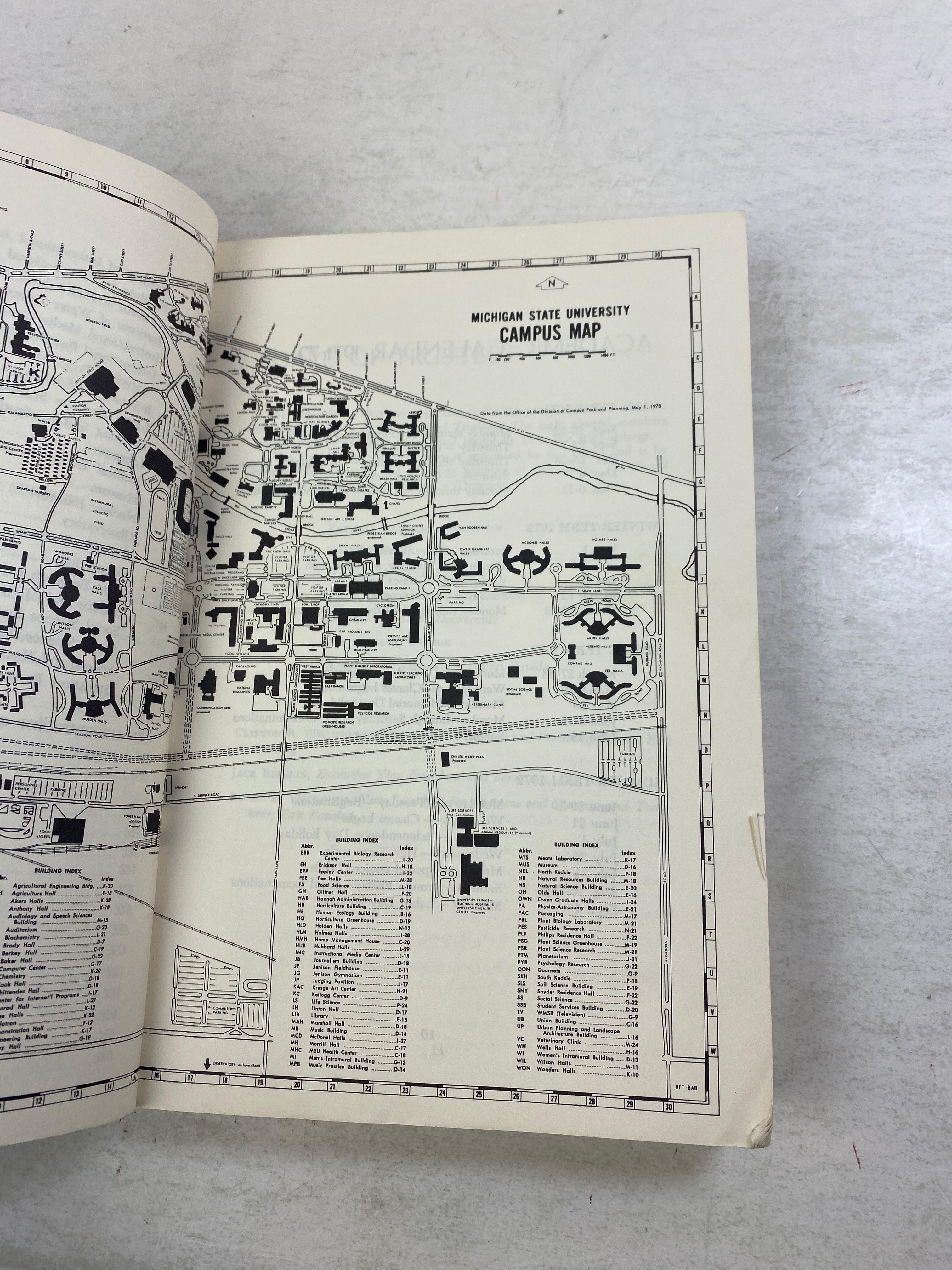 MSU Vintage Graduate Study Catalog 1971-1972