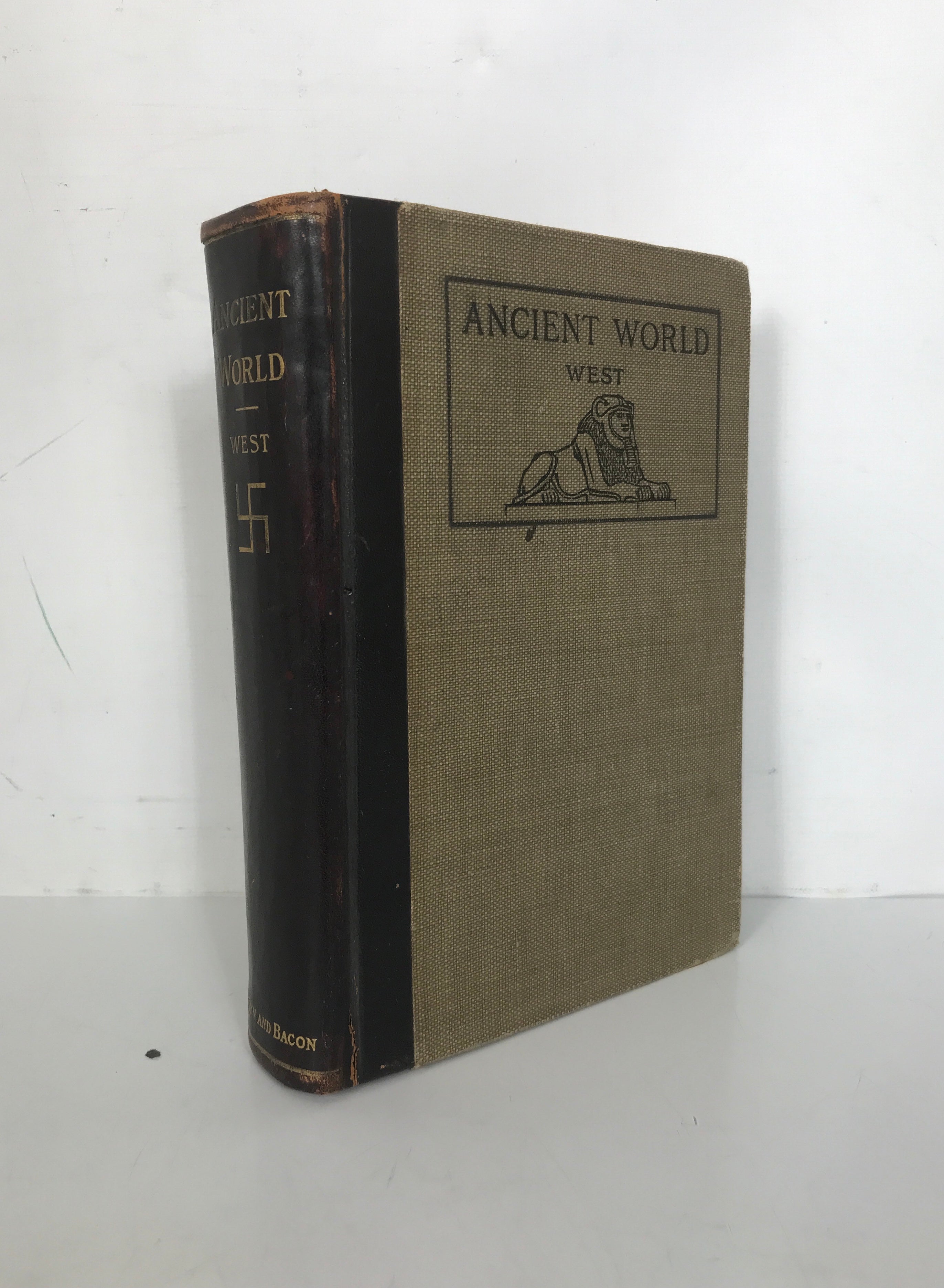 Ancient World by Willis Mason West c1904 HC