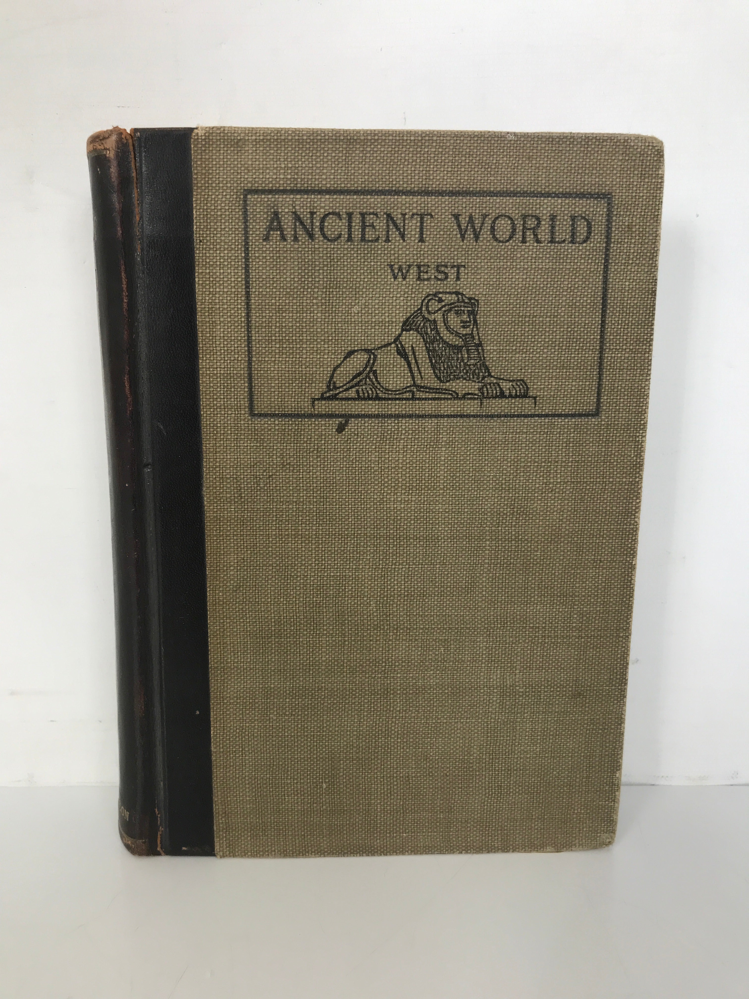 Ancient World by Willis Mason West c1904 HC