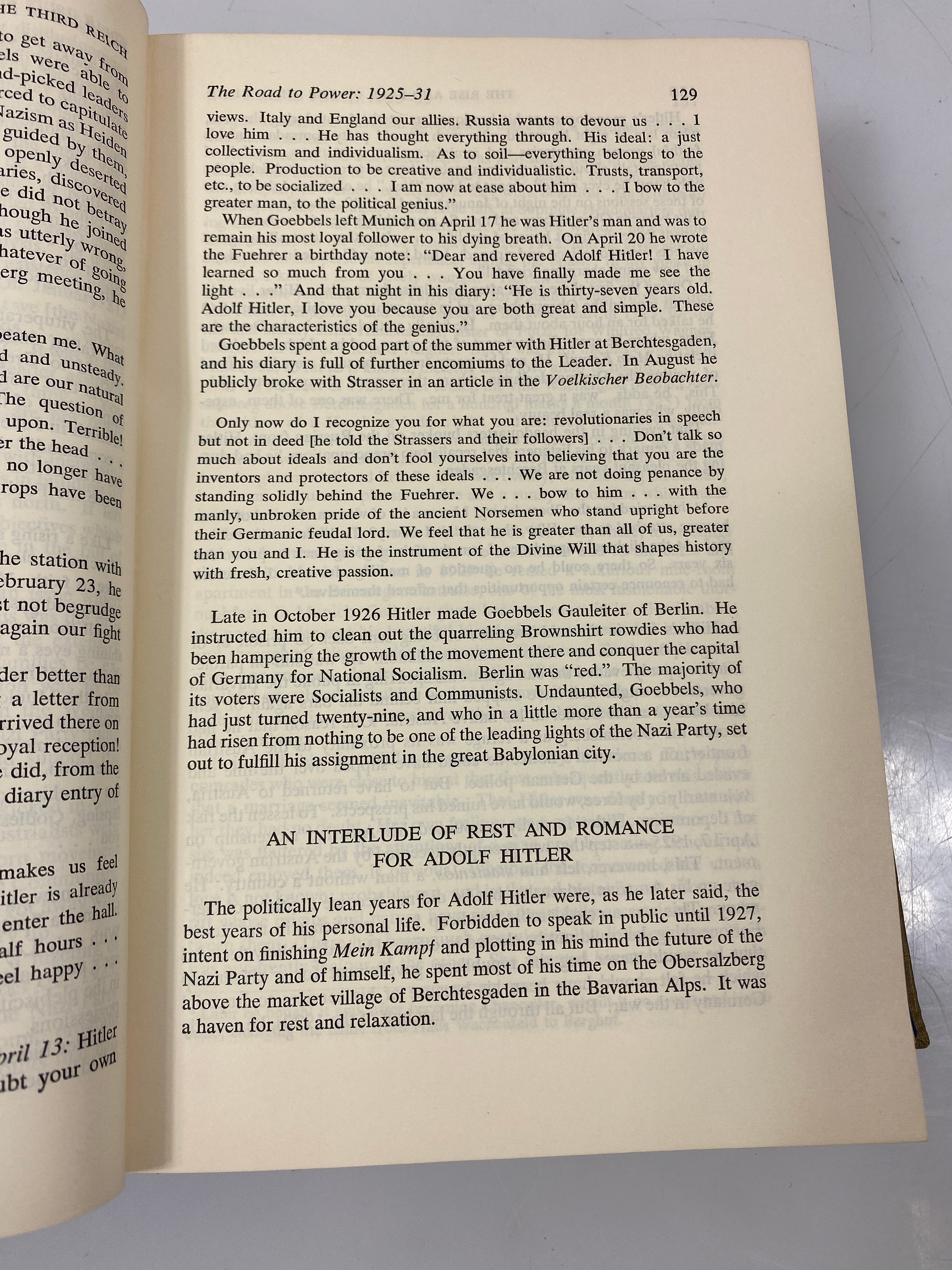 The Rise and Fall of the Third Reich by Shirer 1960 HC