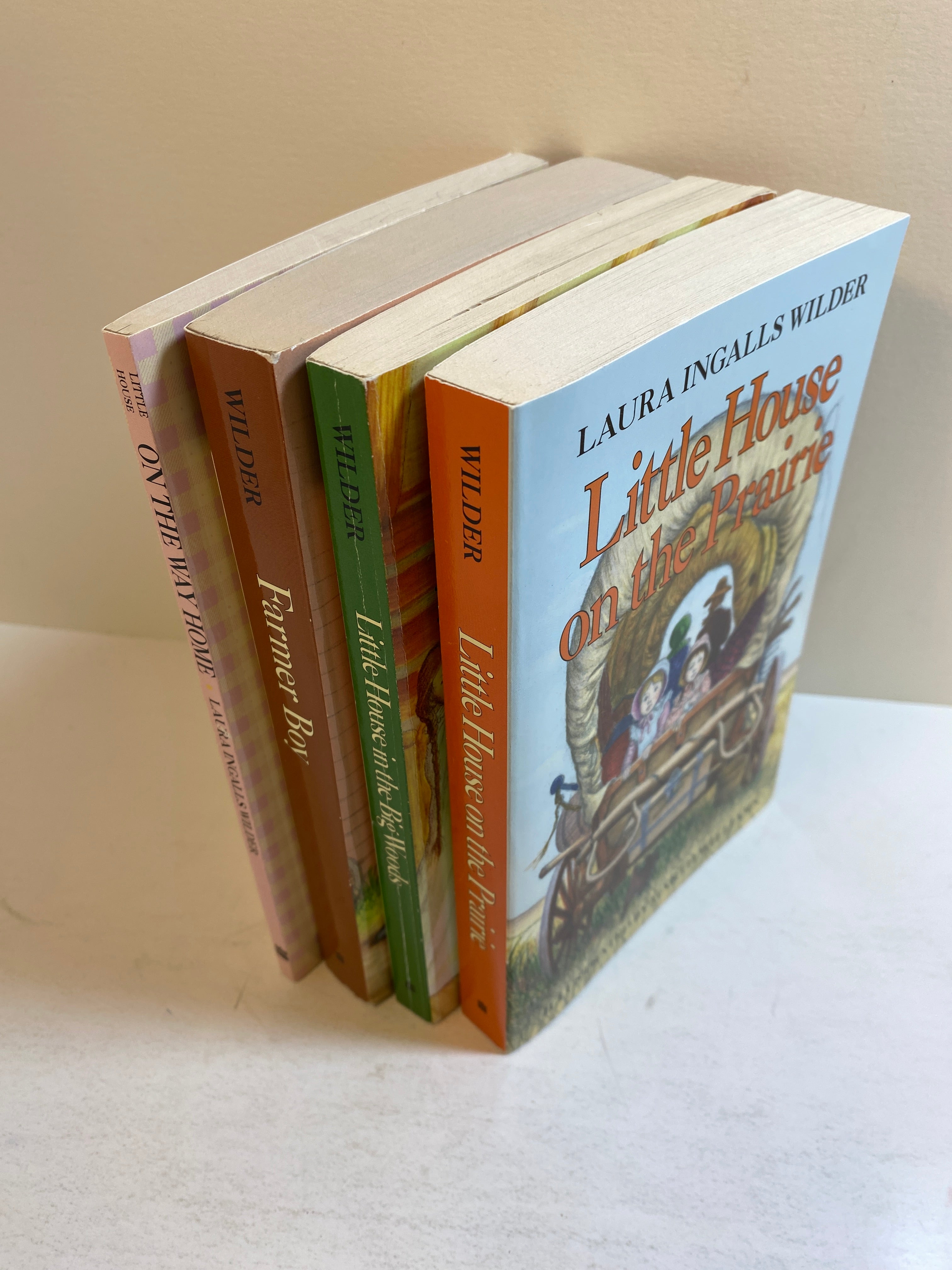 Lot of 4 Little House on the Prairie Series 1981 Wilder