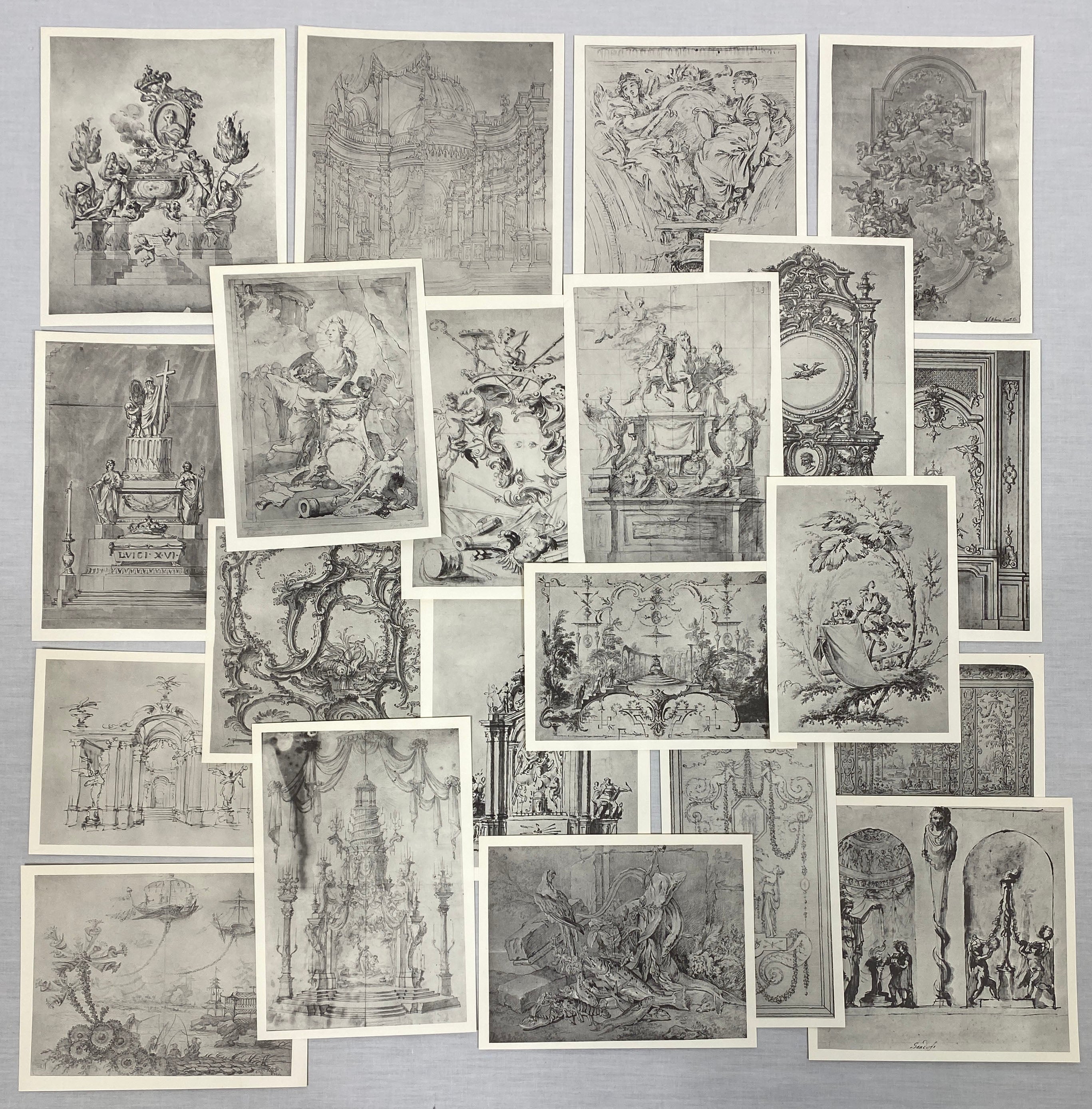 Eighteenth Century Drawing Prints