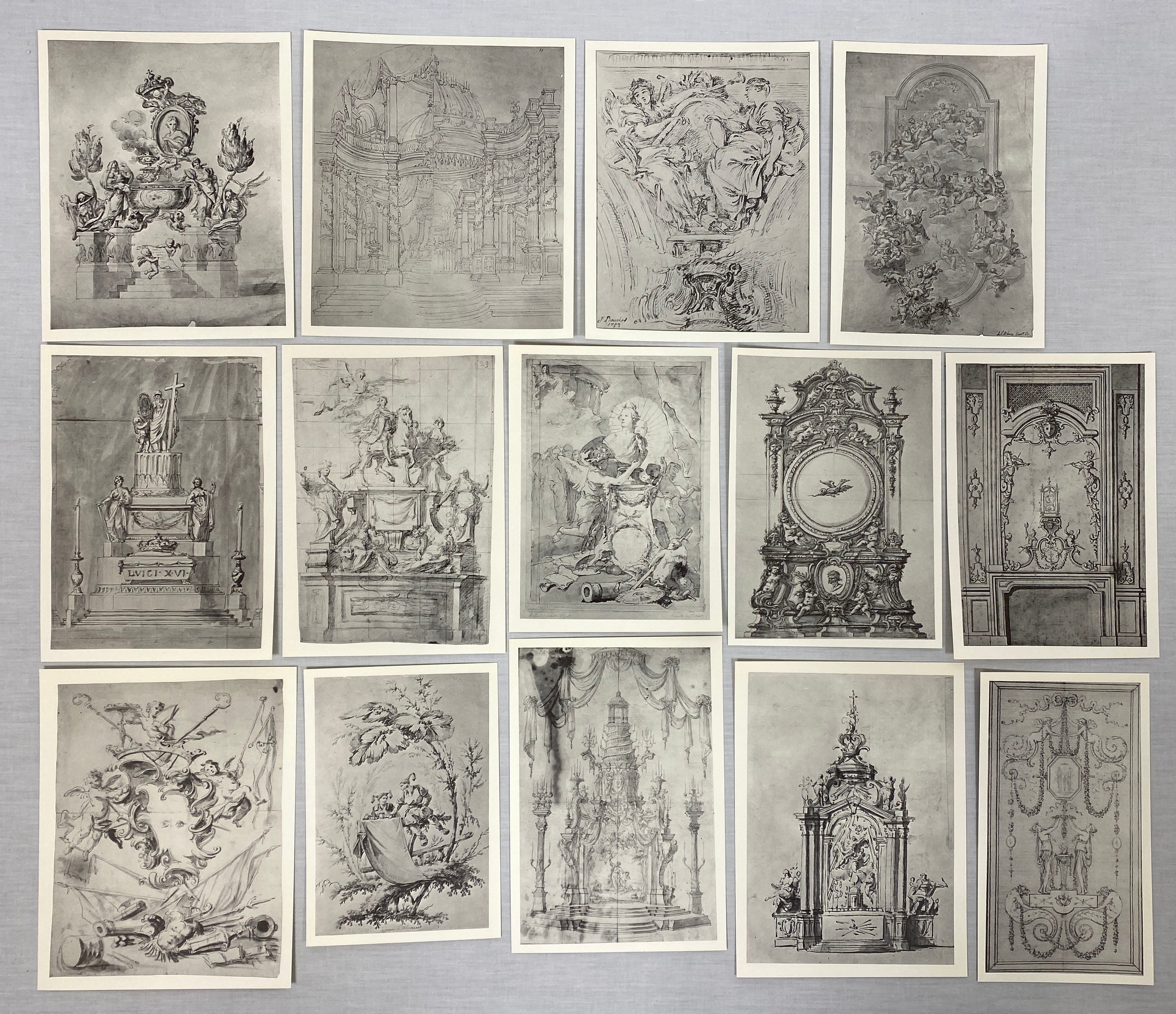 Eighteenth Century Drawing Prints