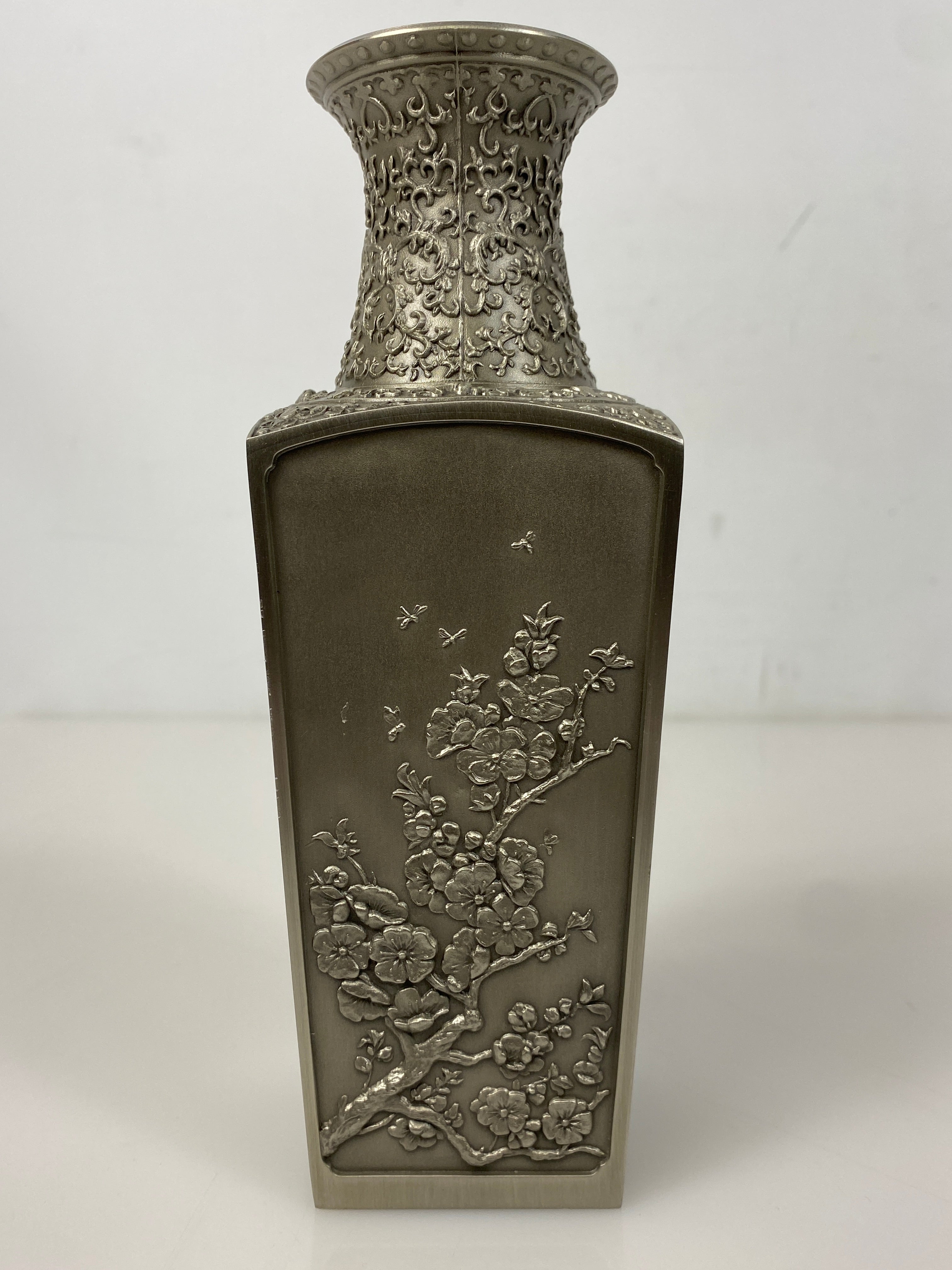 Royal Selangor Pewter Four Seasons 8 Inch Vase