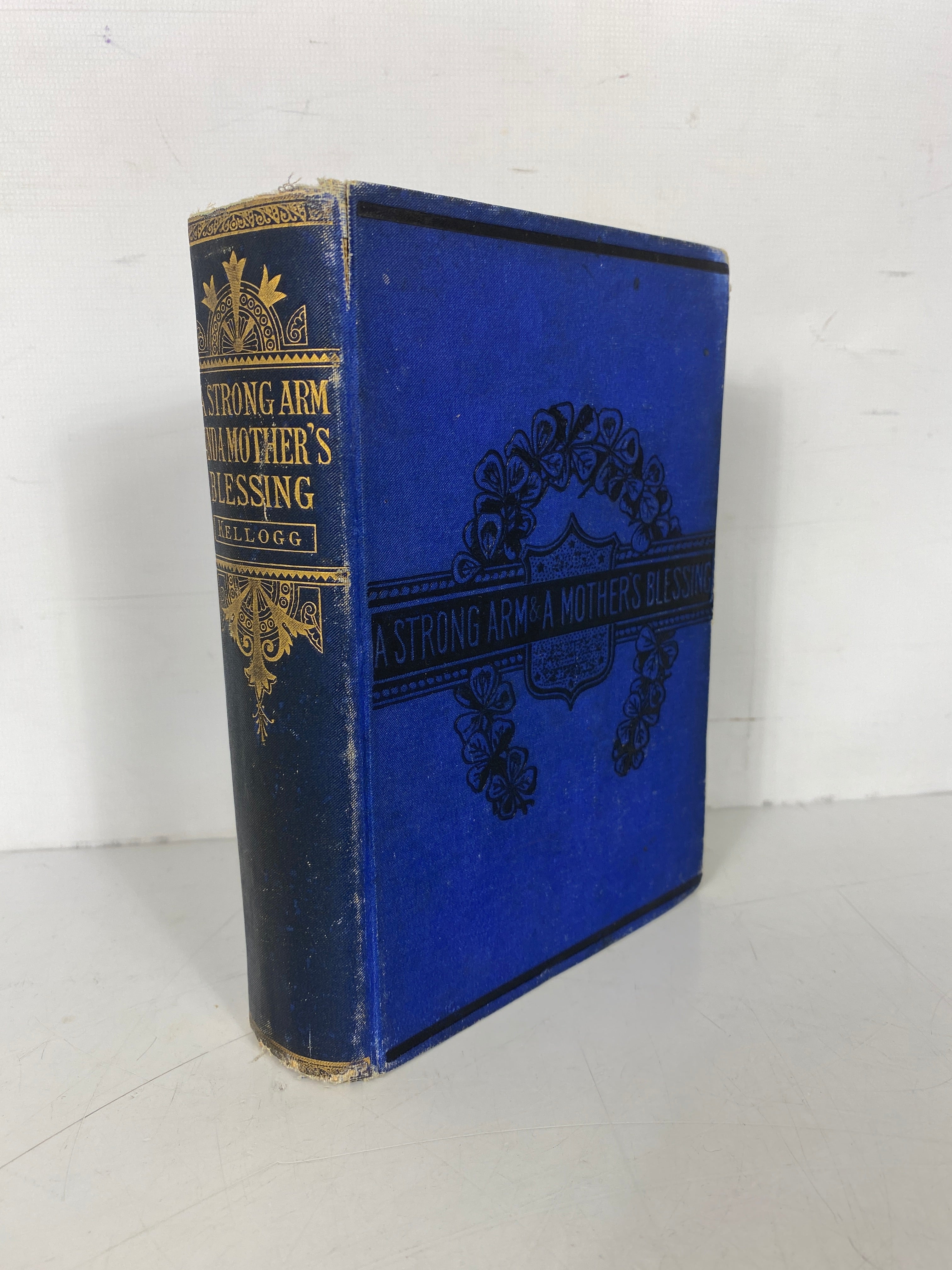 A Strong Arm & A Mother's Blessing by Elijah Kellogg 1881 Antique HC