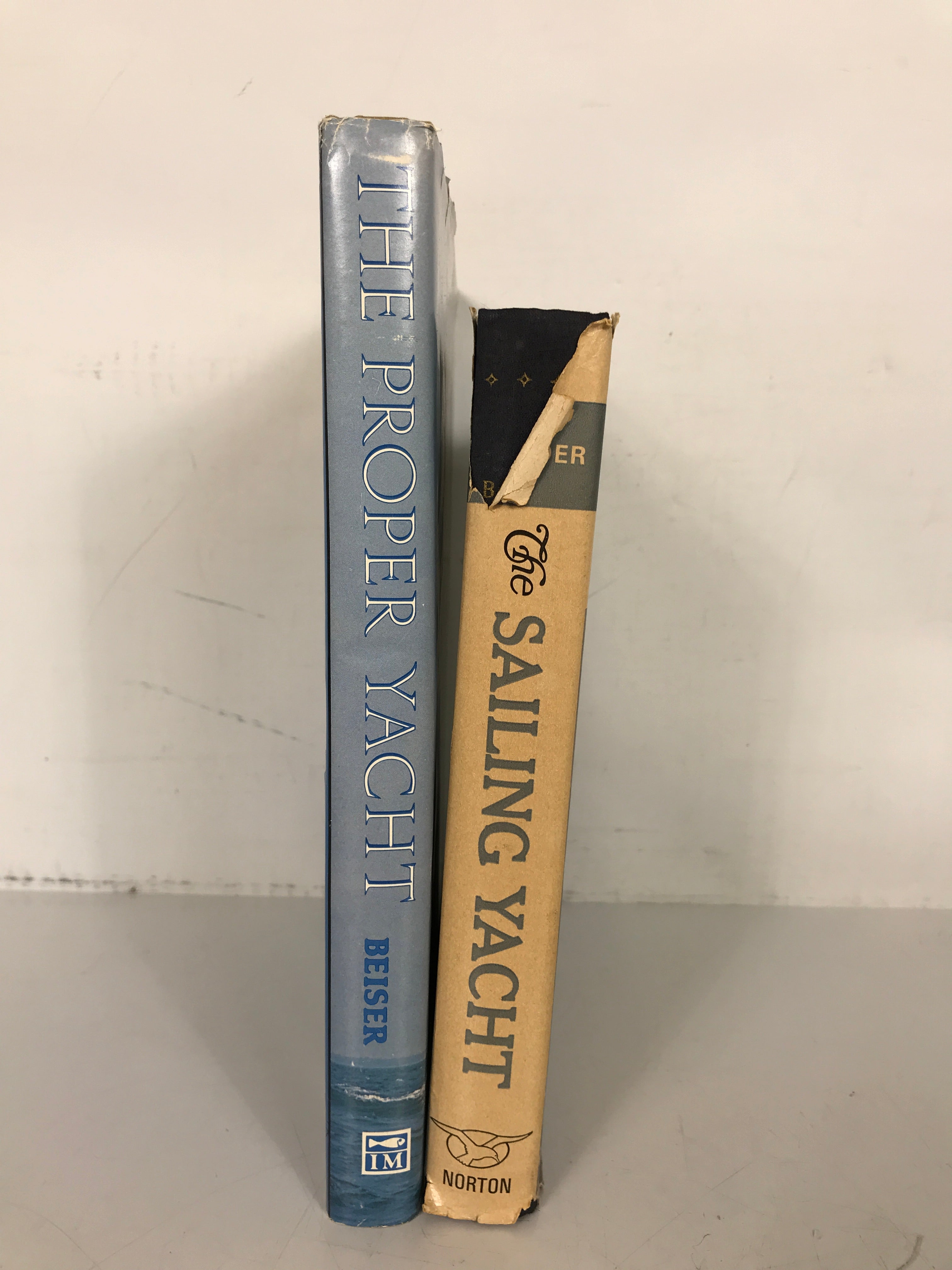 Lot of 2: The Sailing Yacht 1965 & The Proper Yacht 1978 HC DJ