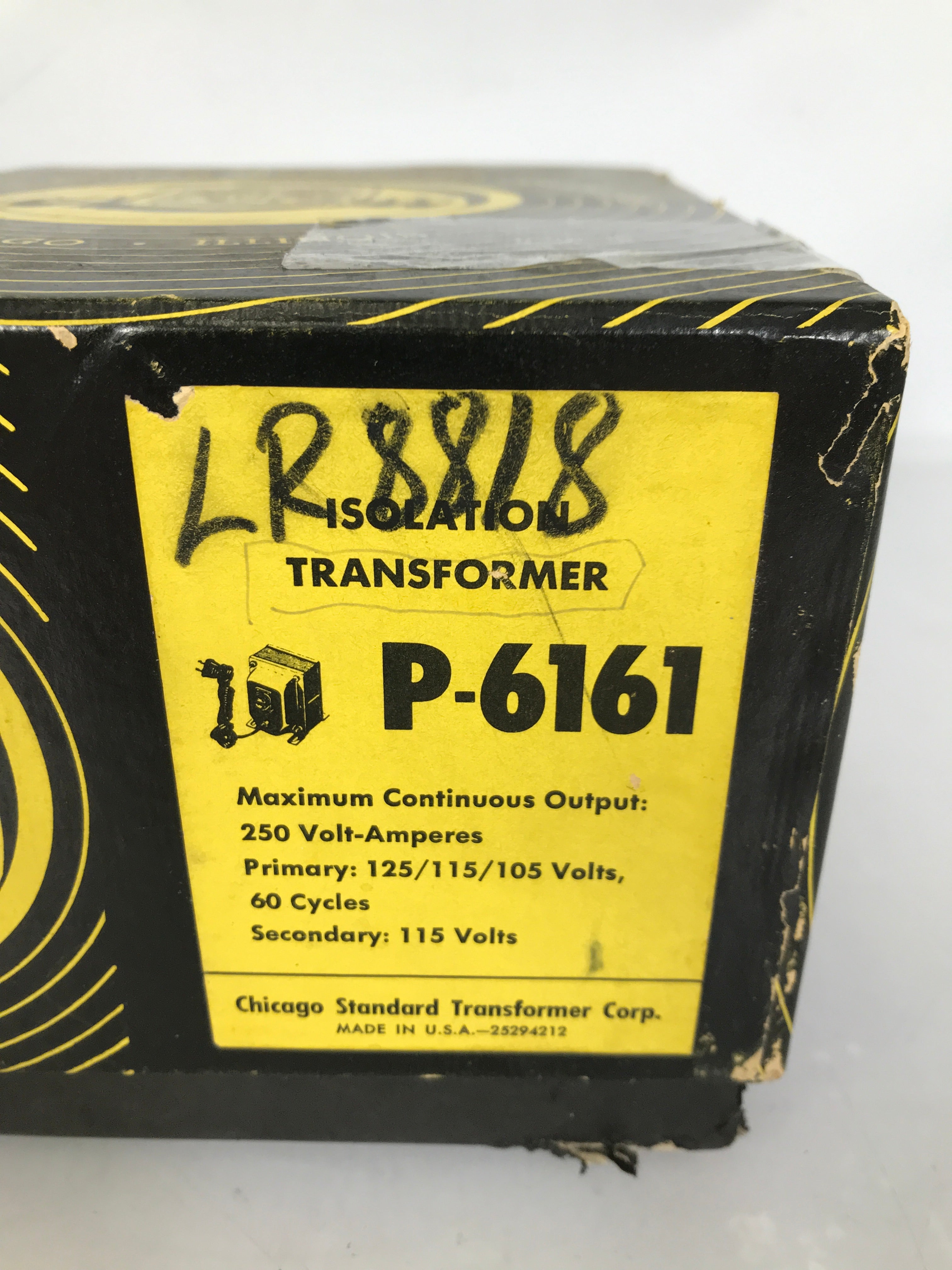 Vintage Stancor P-6161 Isolation Transformer with Box
