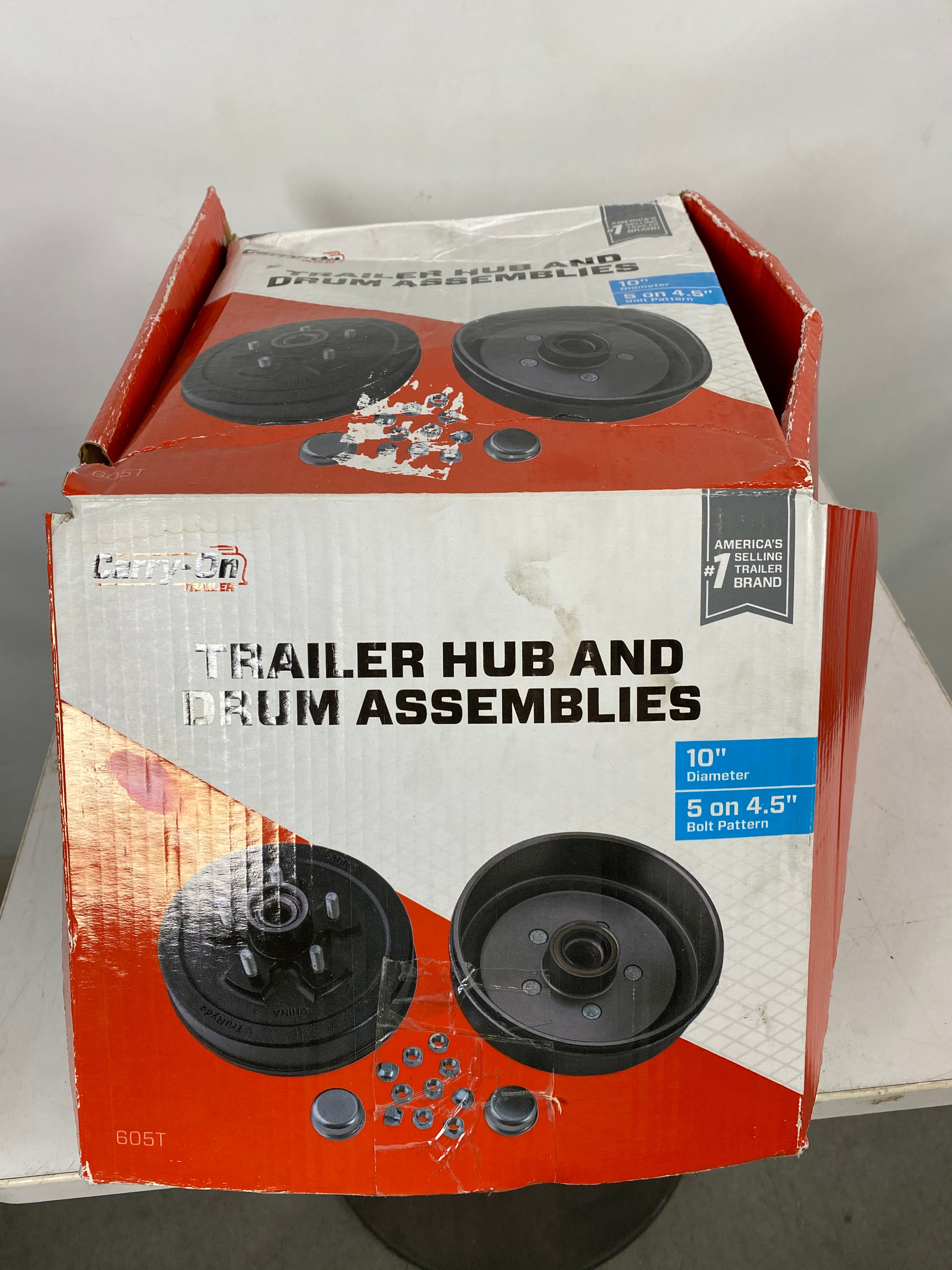 Carry-On Trailer Hub & Drum Assemblies