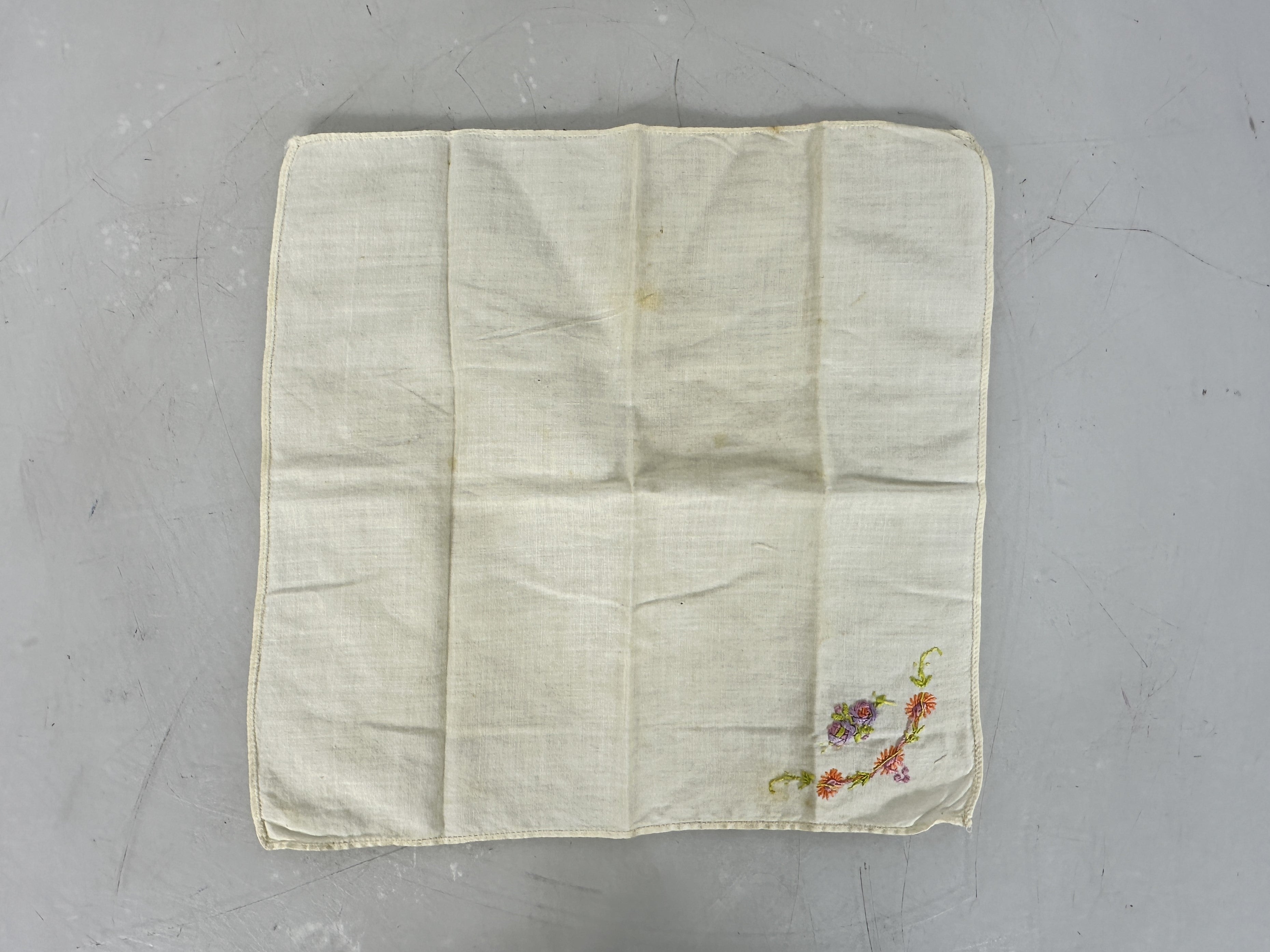 Lot of 4 Antique Handkerchiefs