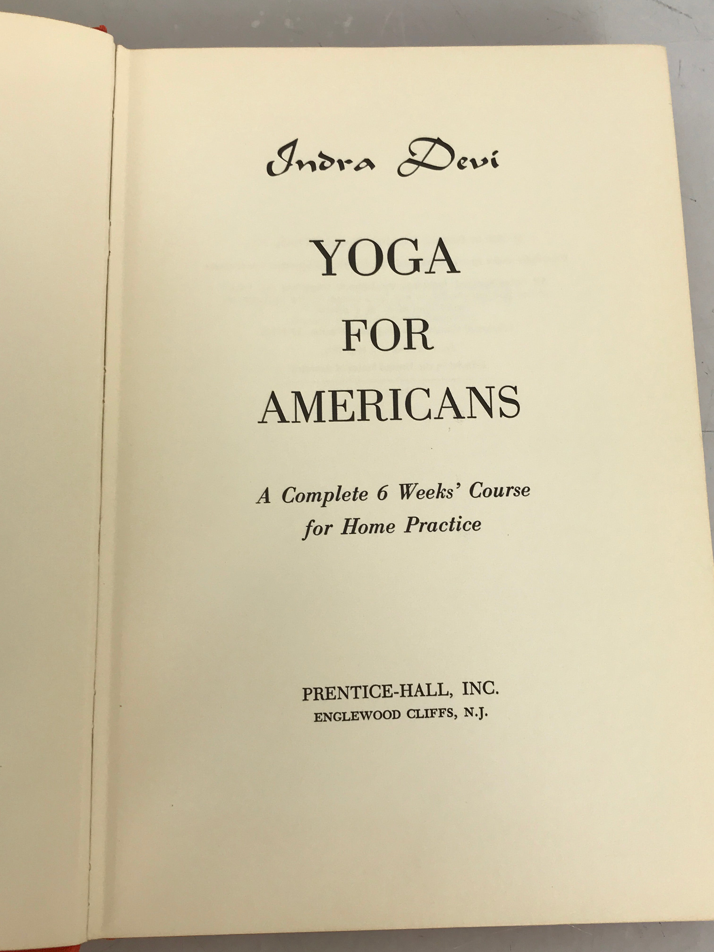 Lot of 3 Yoga Practice Books 1953-1960 HC