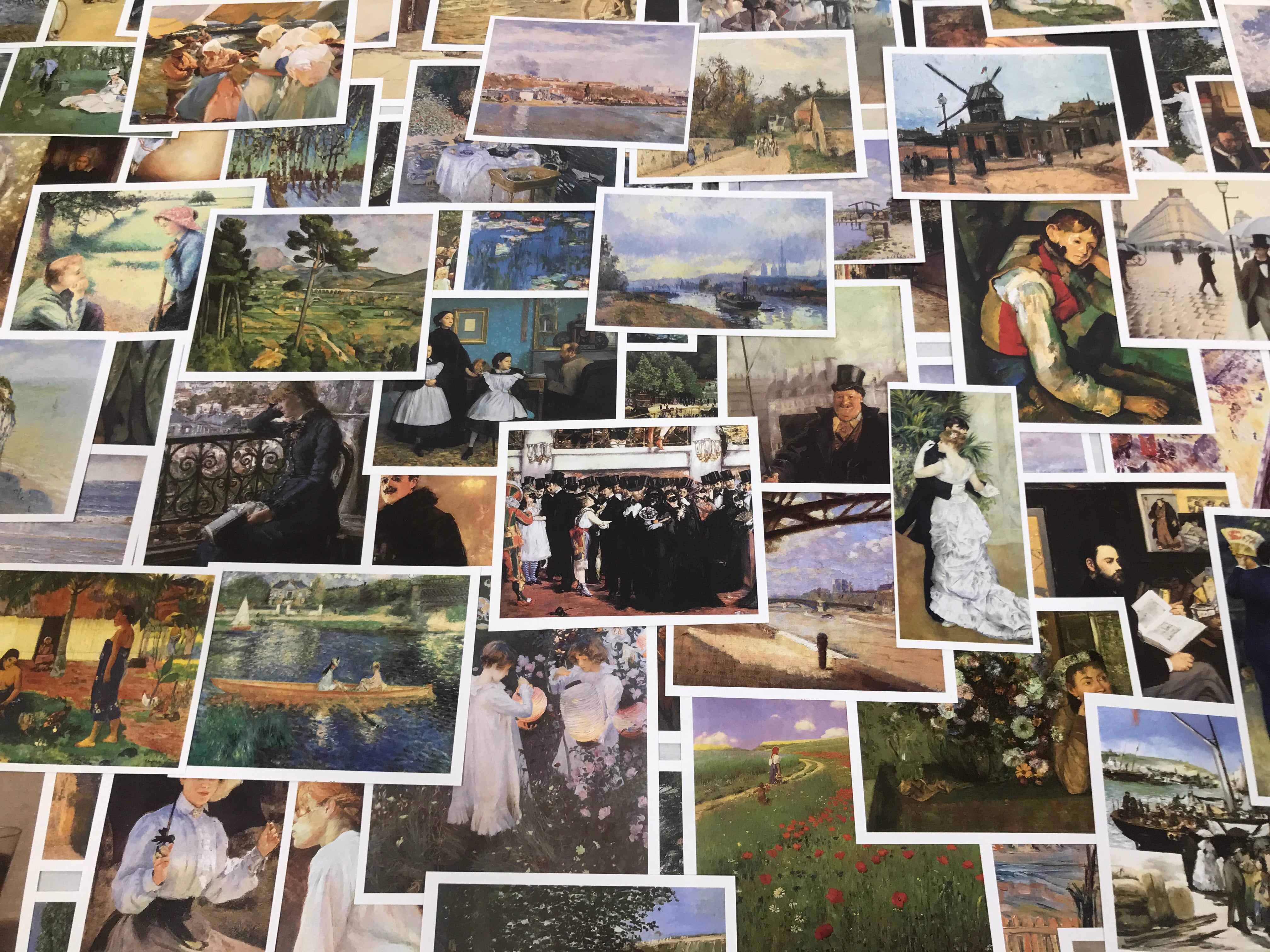 200+ Mini Impressionist Prints