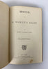 Eirene; or a Woman's Right by Mary Clemmer Ames 1871 Rare Antique HC