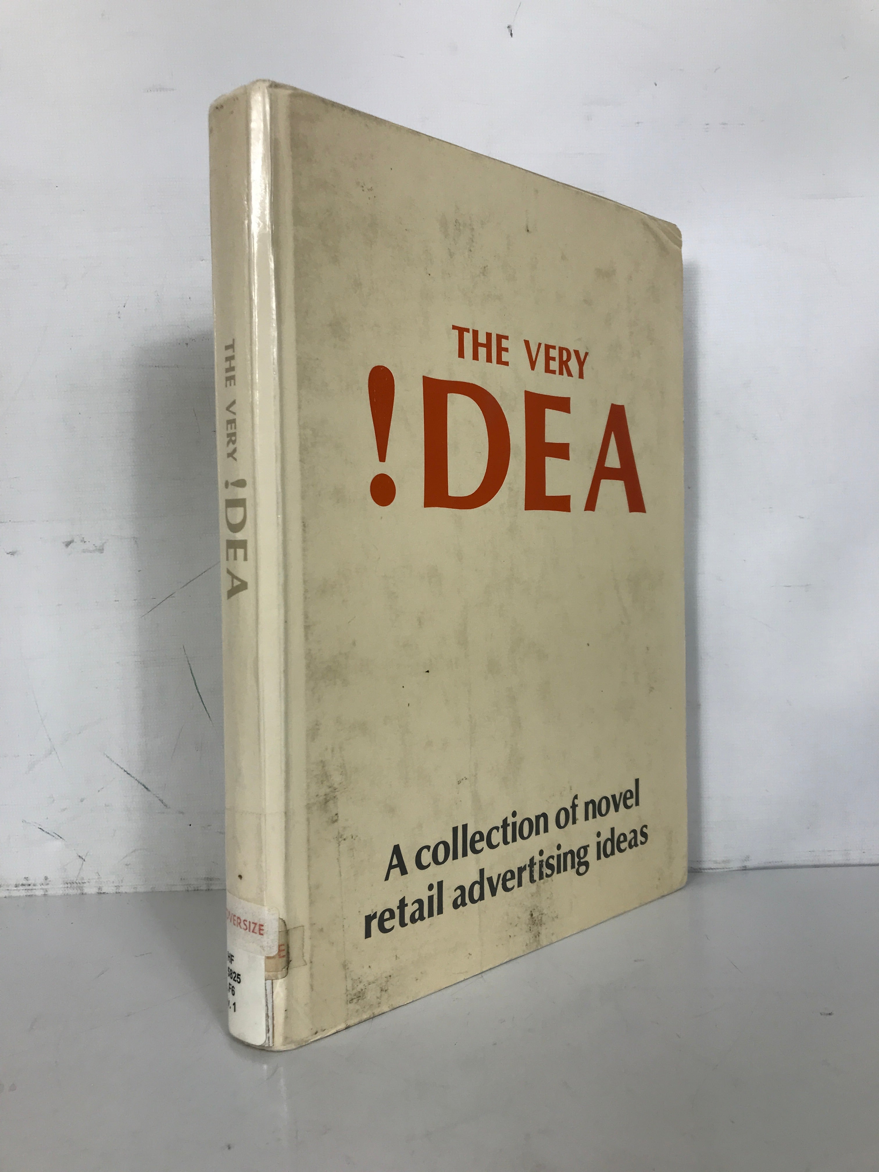 The Very Idea Retail Advertising Ideas Fochs 1971 HC Ex-Library