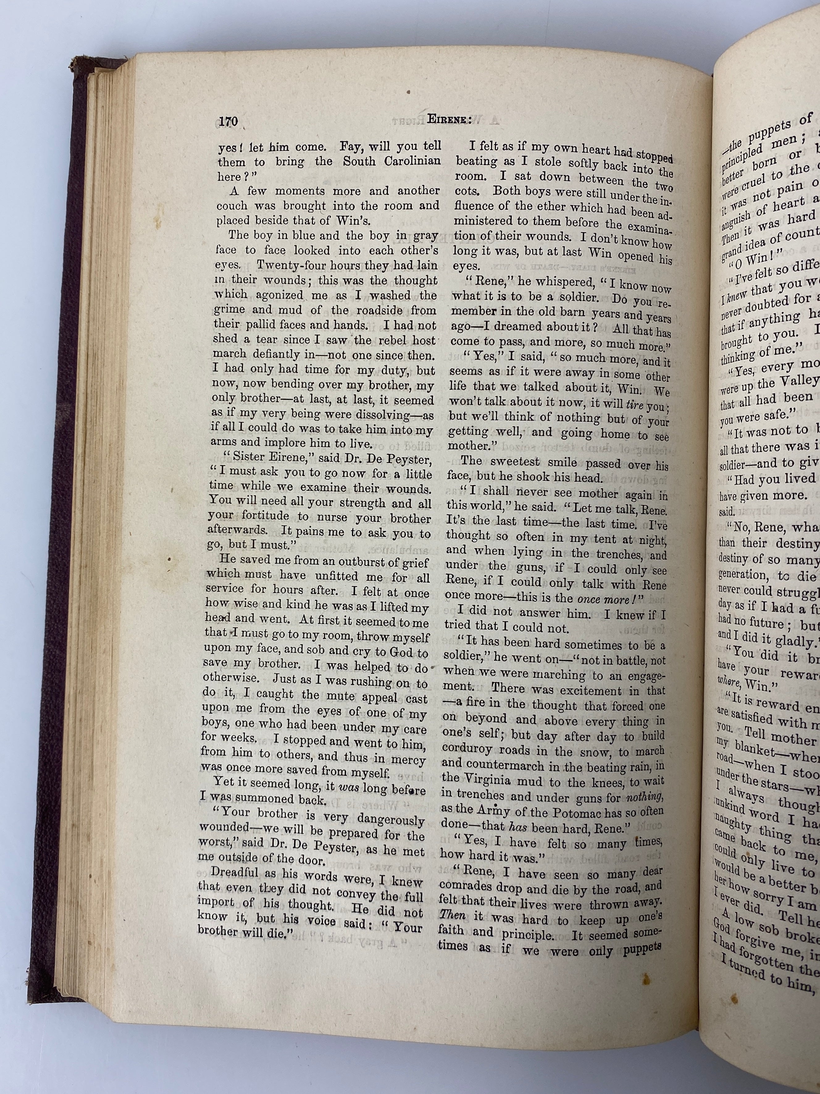 Eirene; or a Woman's Right by Mary Clemmer Ames 1871 Rare Antique HC