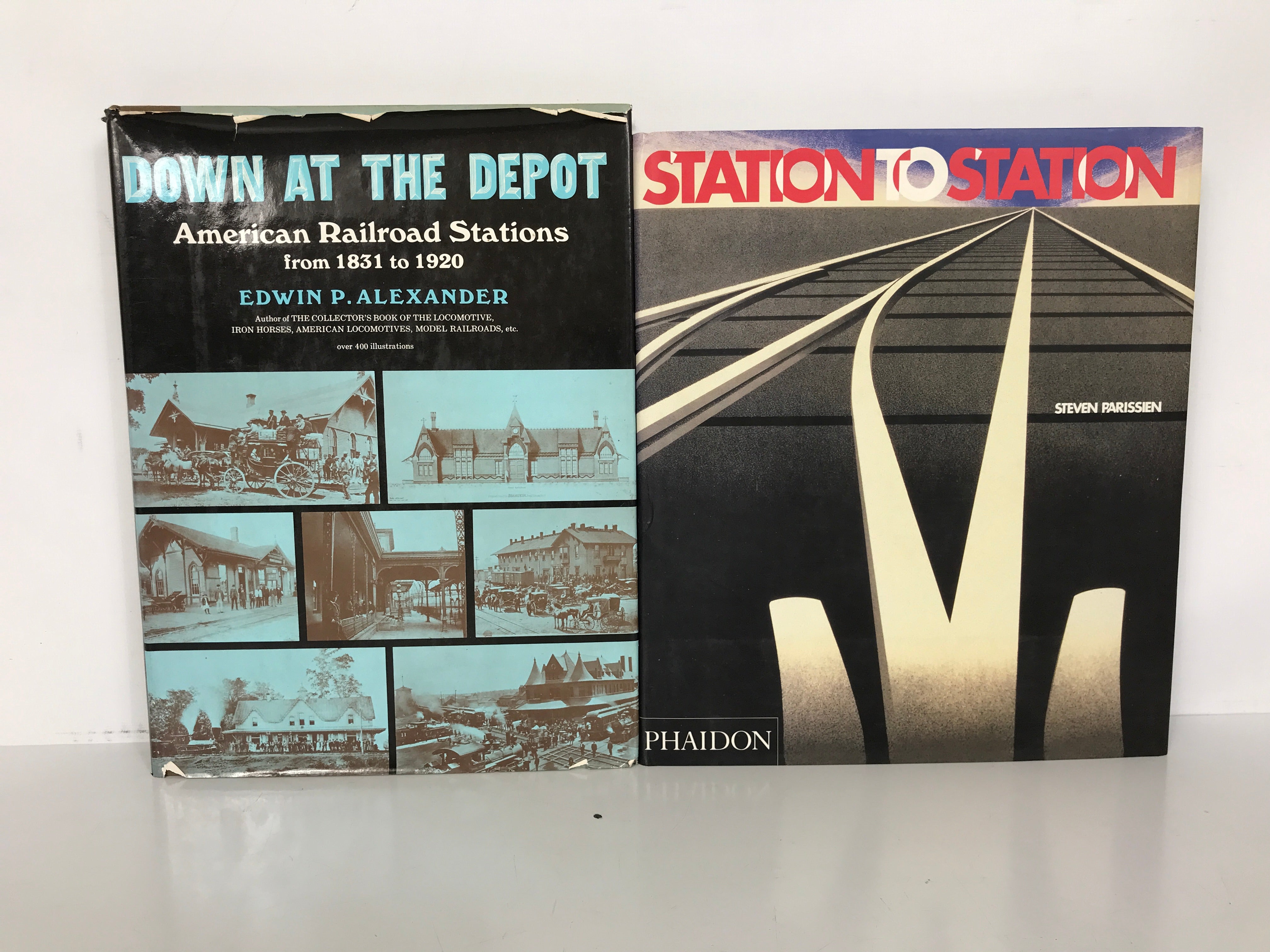 Lot of 2: Down at the Depot 1970 & Station to Station 1997 HC DJ