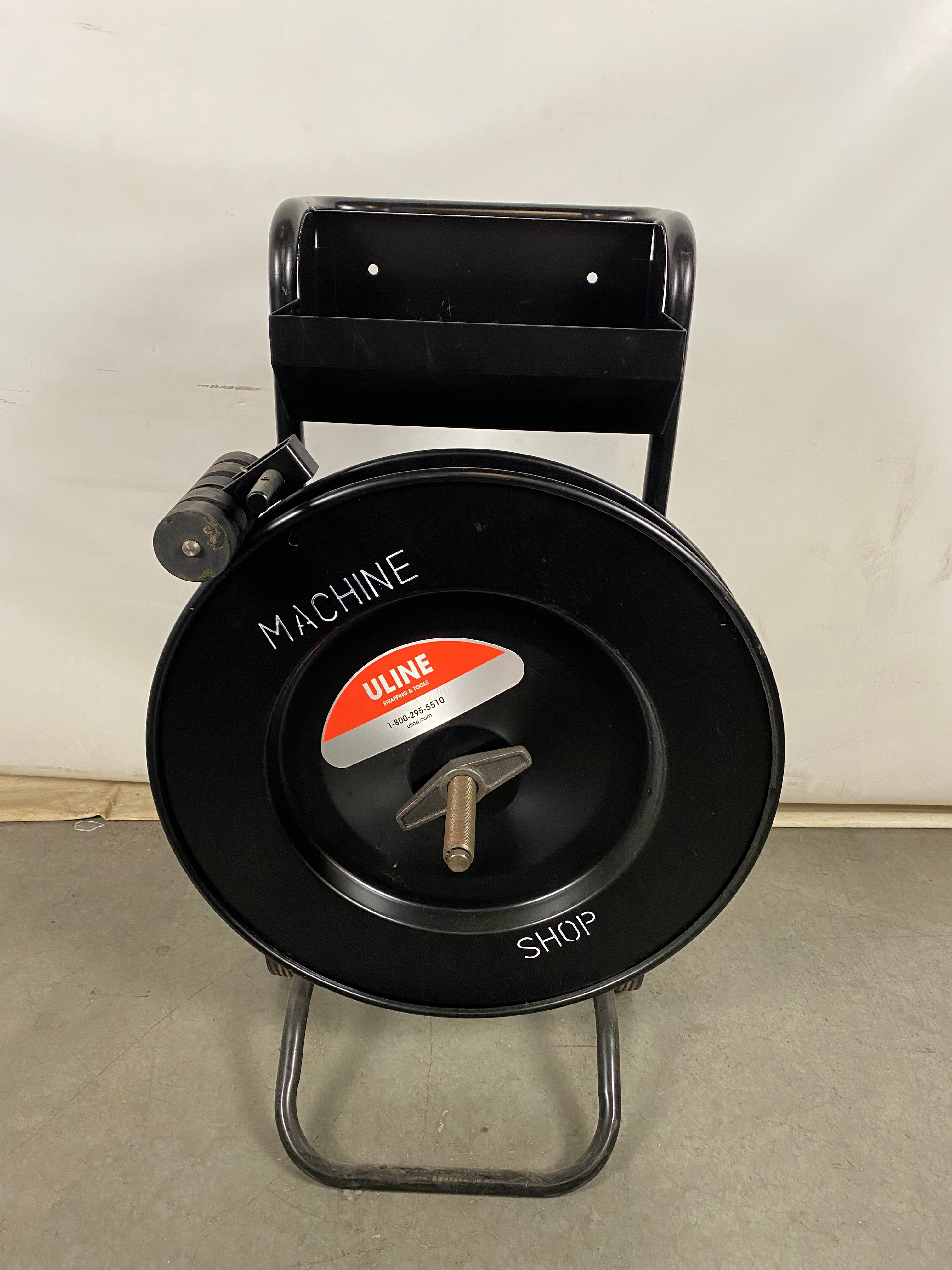 Uline H-279 Deluxe Steel Strapping Cart