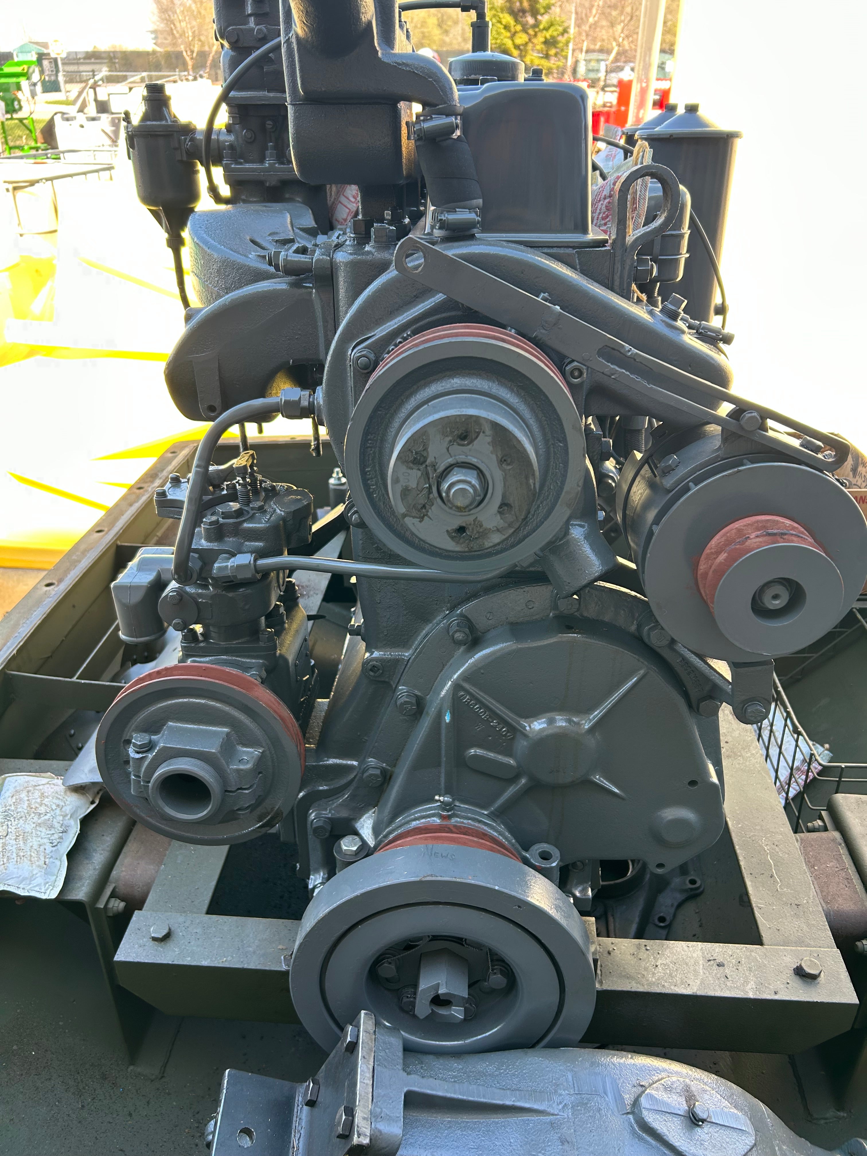 Rebuilt Continental Engine with additional parts