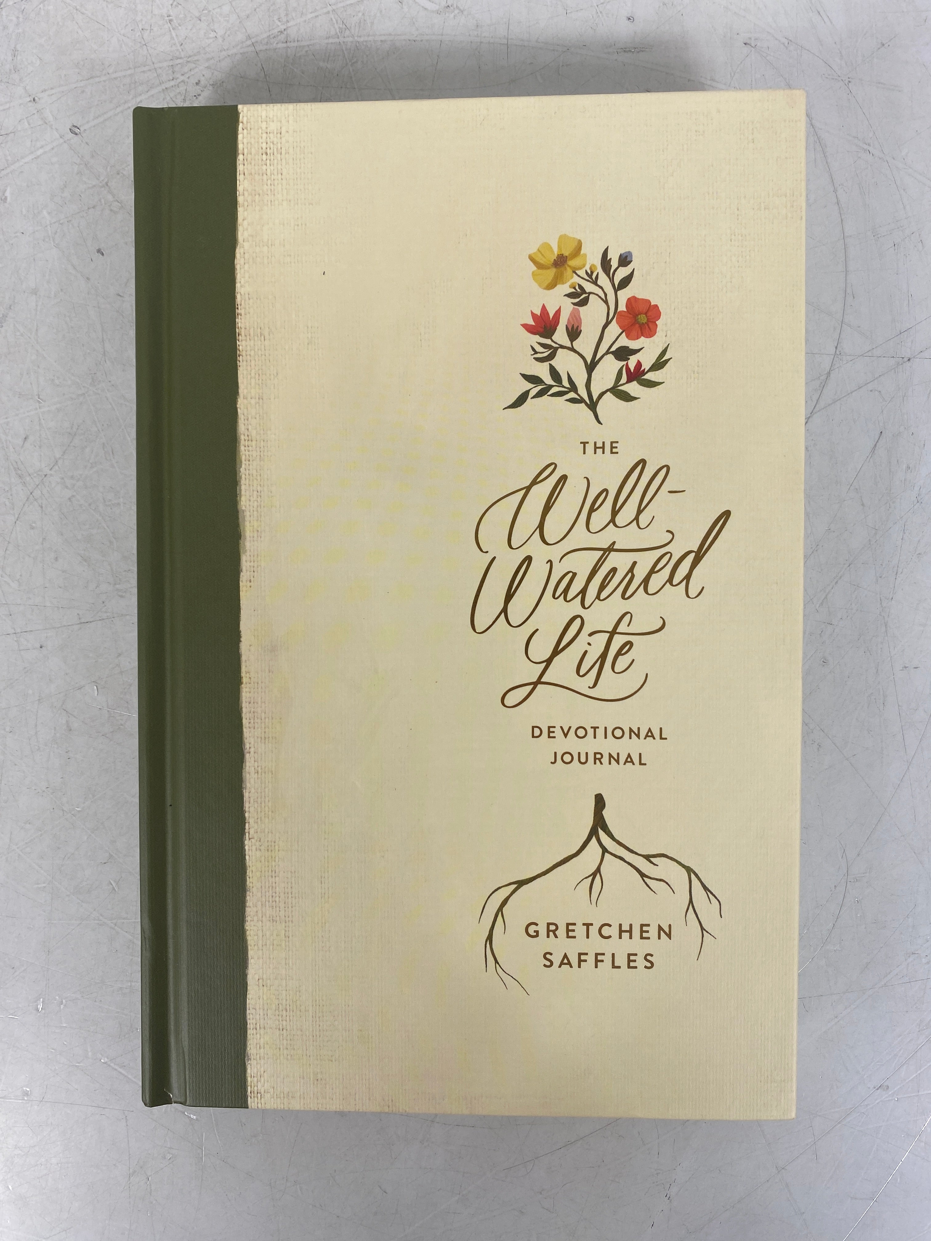 "The Well-Watered Life" Hardcover Devotional Journal by Gretchen Saffles