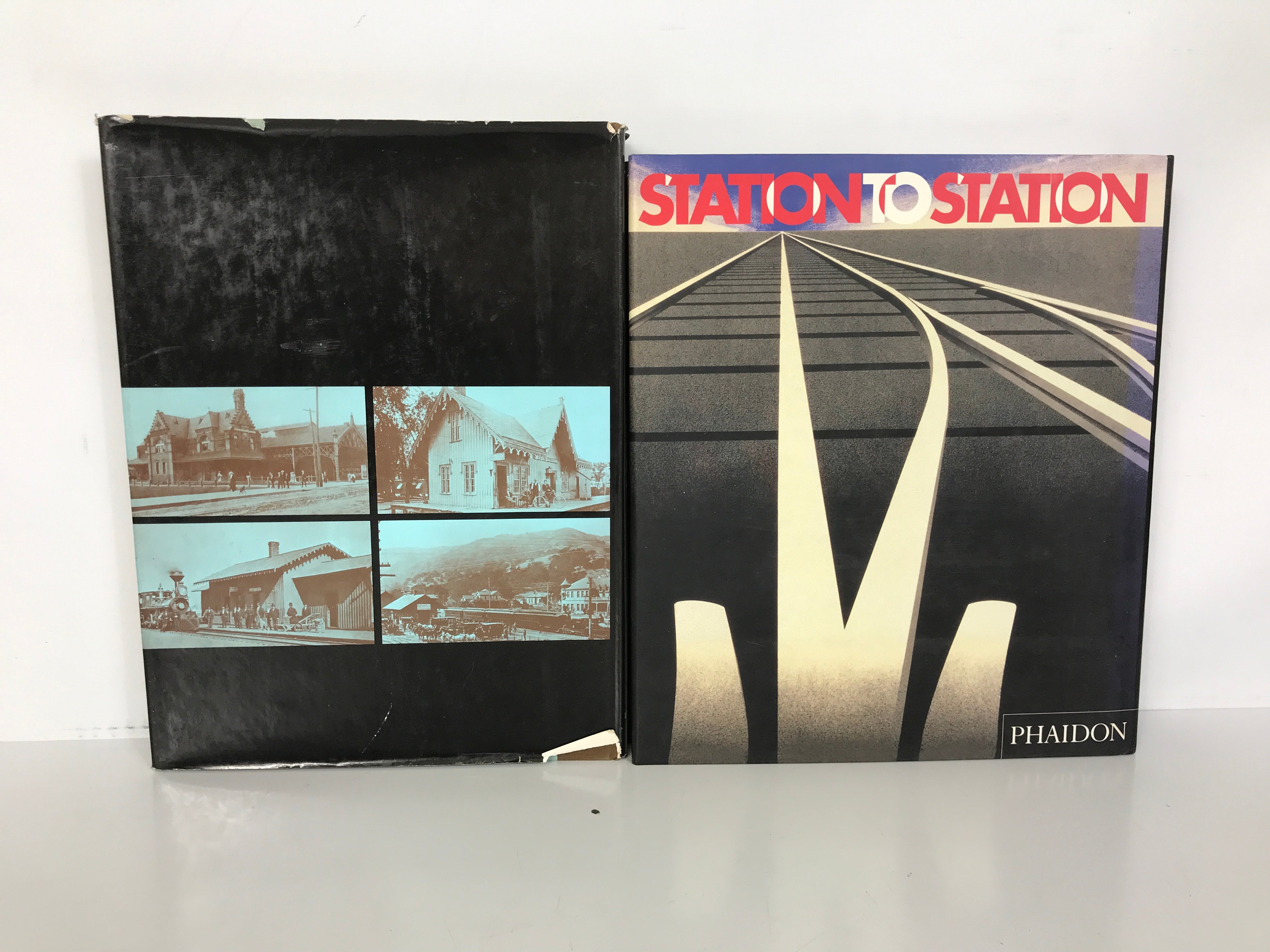 Lot of 2: Down at the Depot 1970 & Station to Station 1997 HC DJ