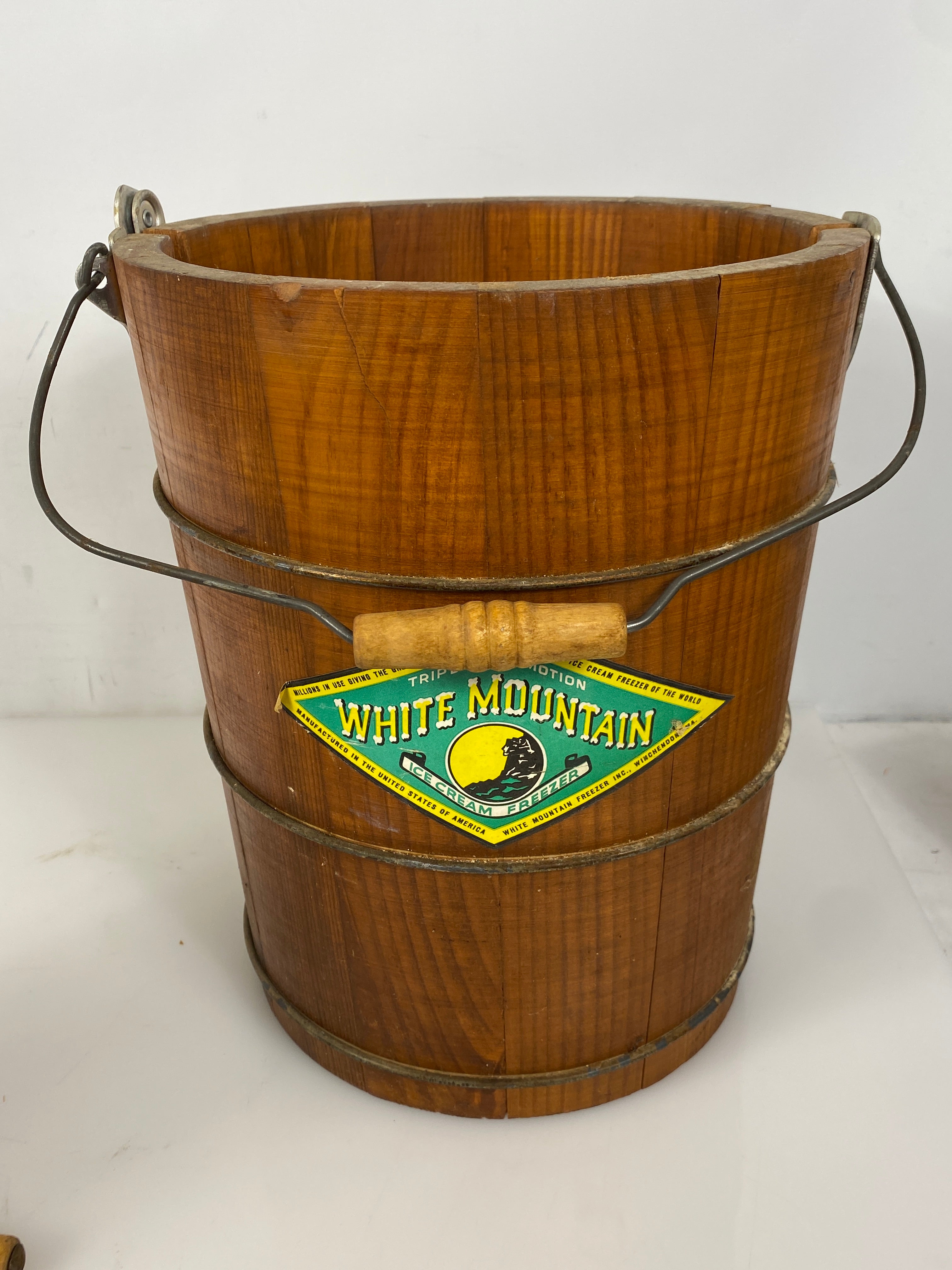 White Mountain Vintage Hand Crank Ice Cream Maker