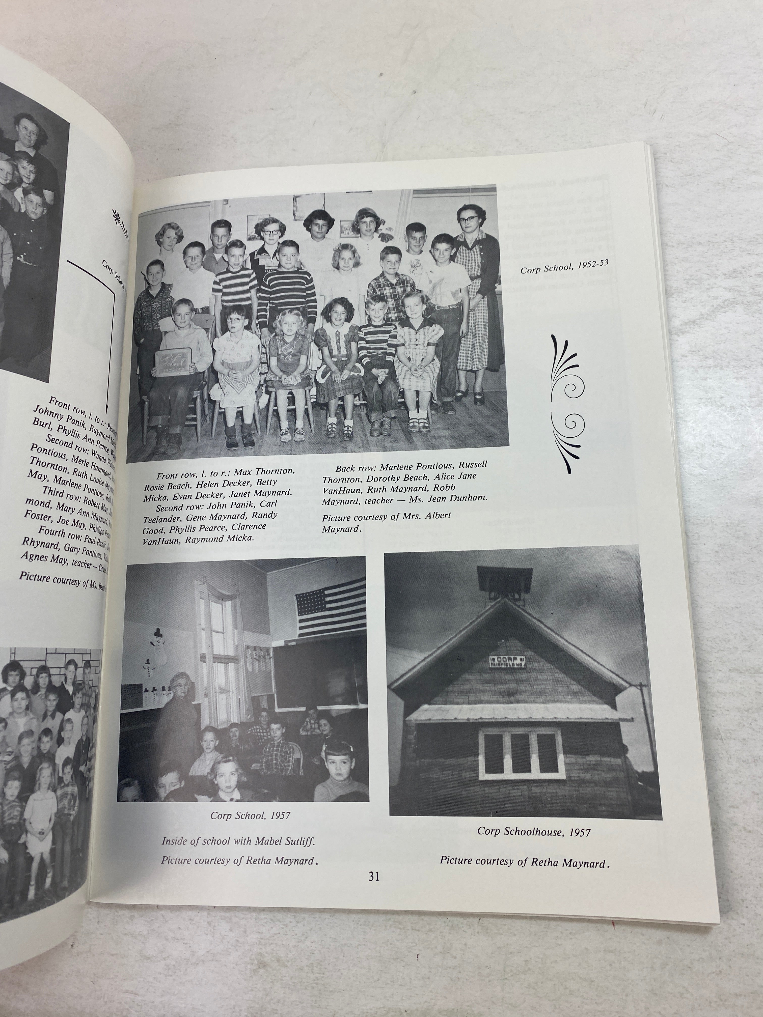 Echoes of Yesteryear Shiawassee County Schools 1837-1987