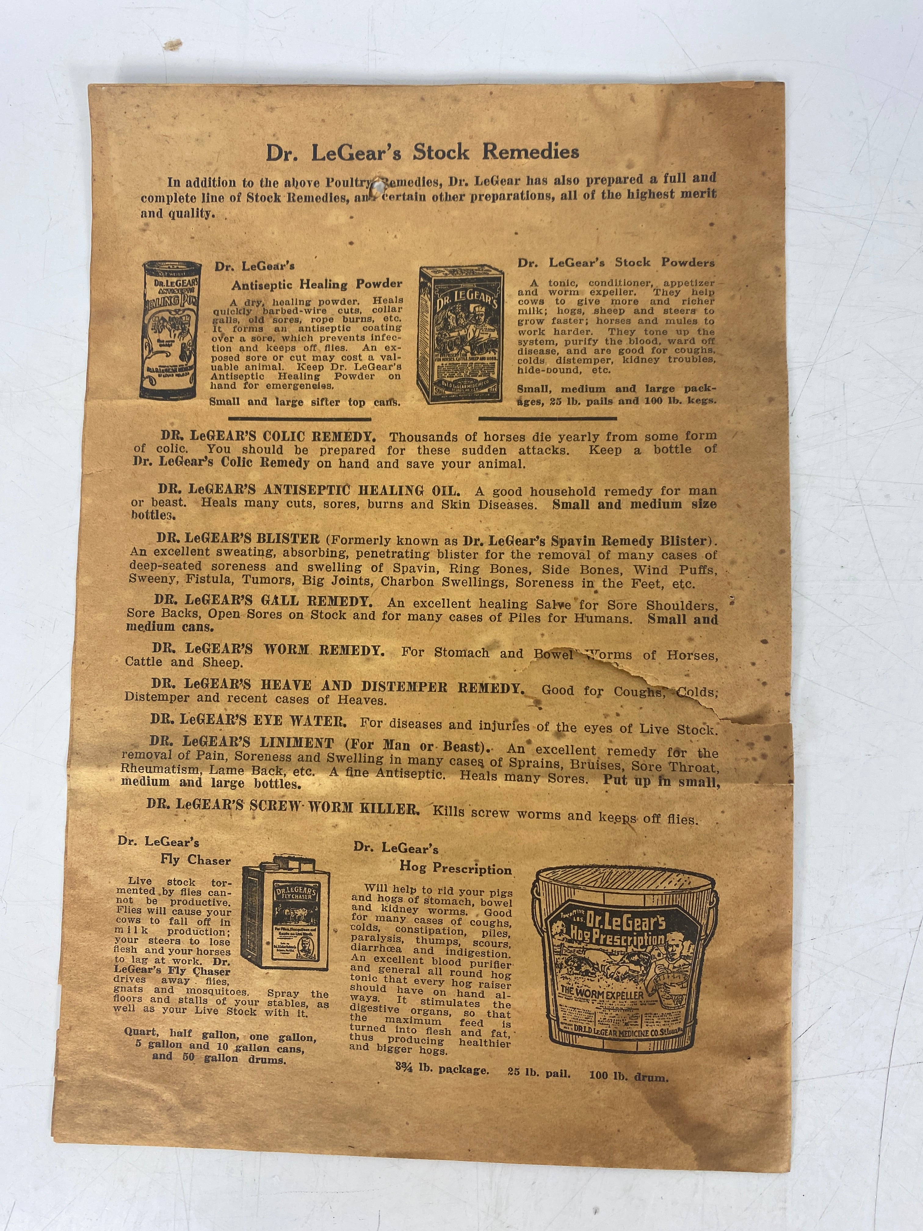 Lot 10+ Vintage Ads Ephemera Early 1900s