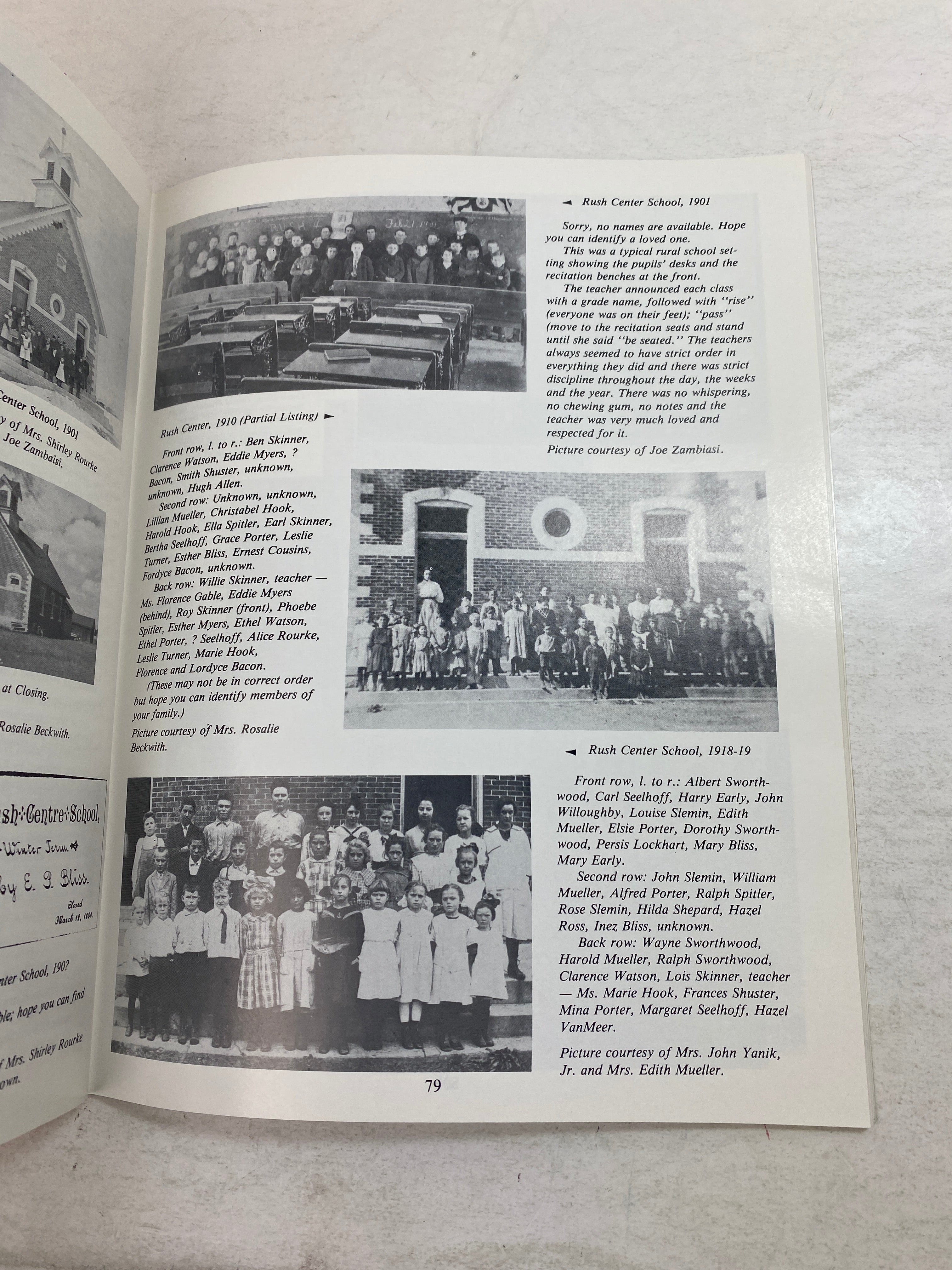 Echoes of Yesteryear Shiawassee County Schools 1837-1987