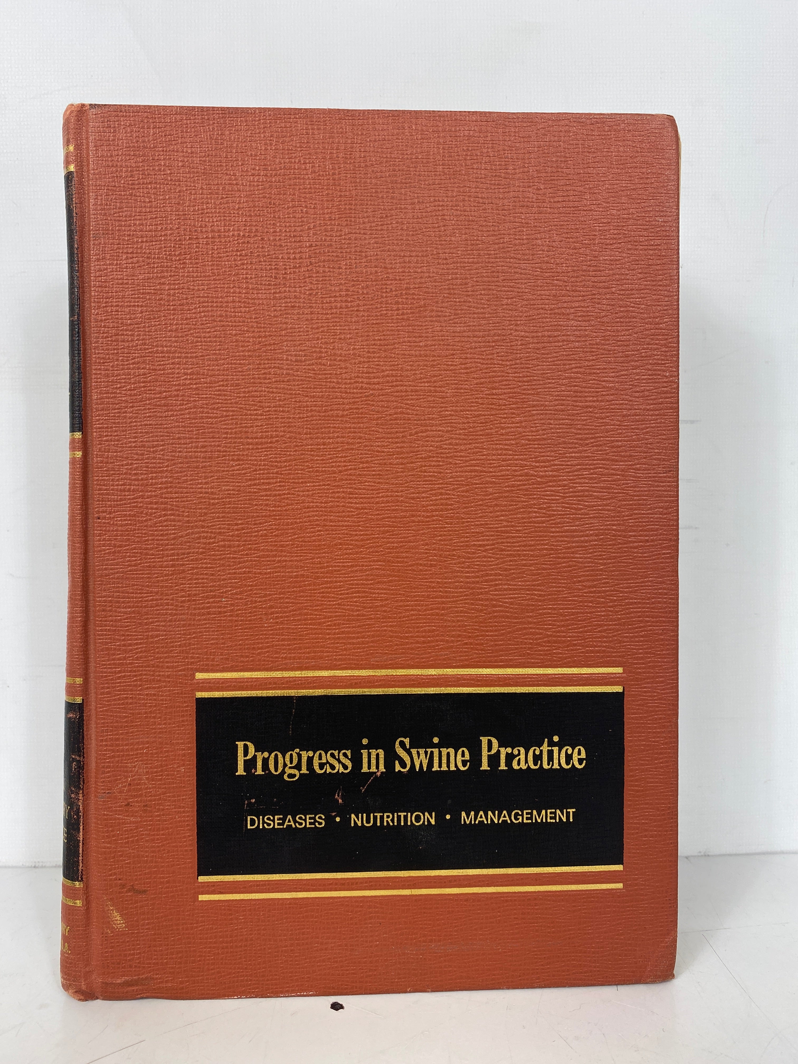 Progress in Swine Practice Vol 1 Book 3 Smithcors/Catcott 1966 1st Print HC