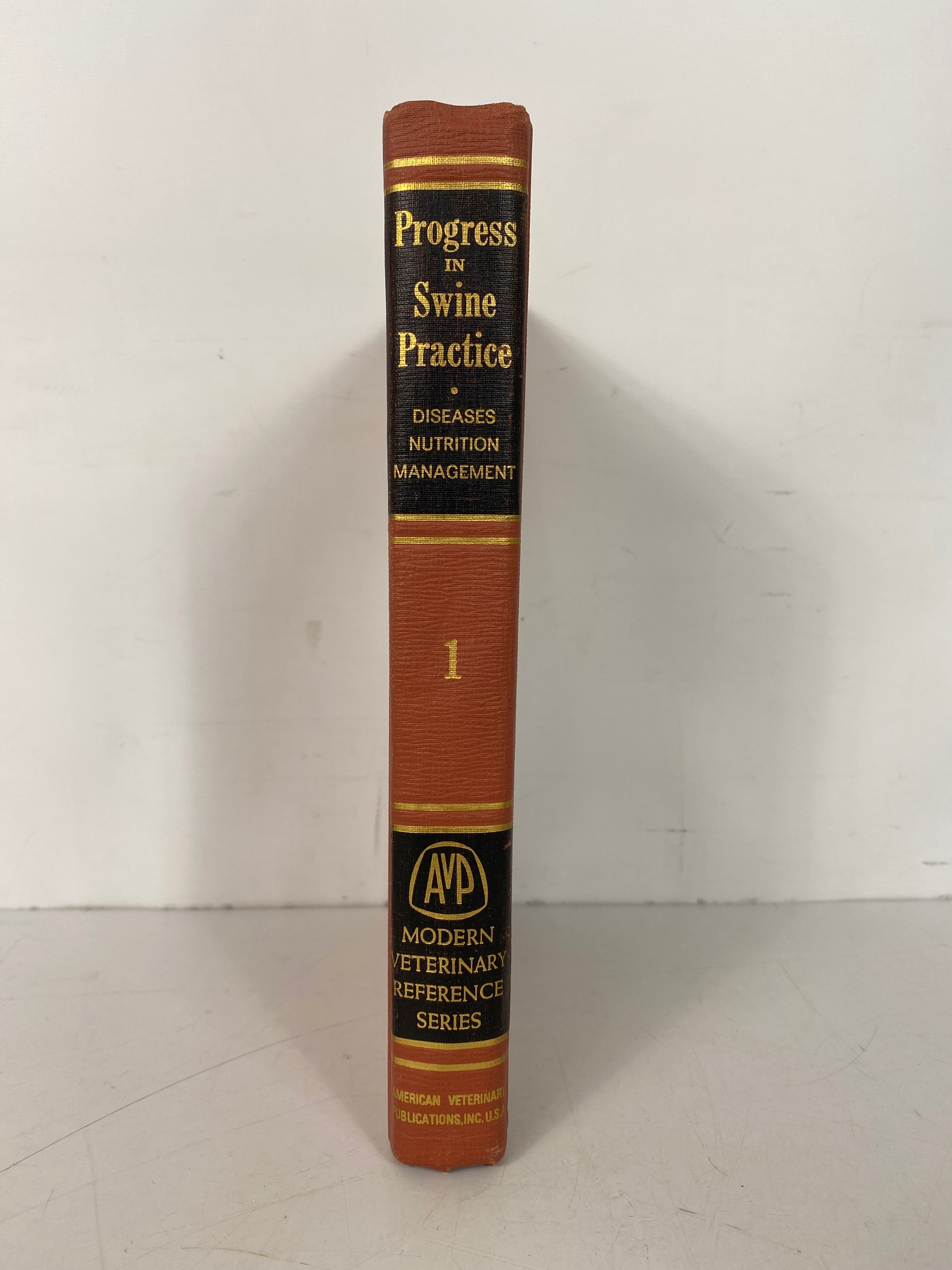 Progress in Swine Practice Vol 1 Book 3 Smithcors/Catcott 1966 1st Print HC