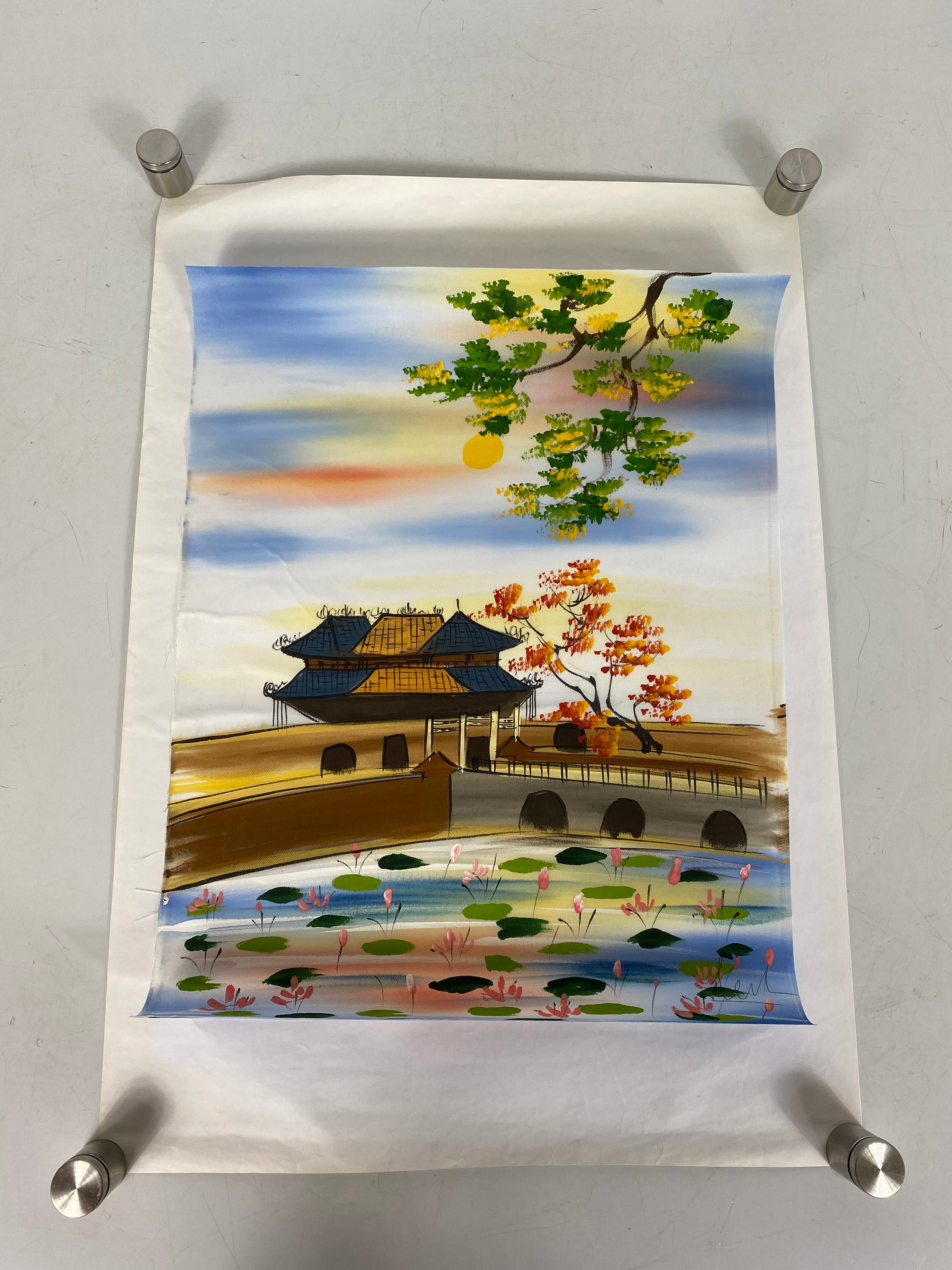 Vietnamese Silk Screen Artwork Prints