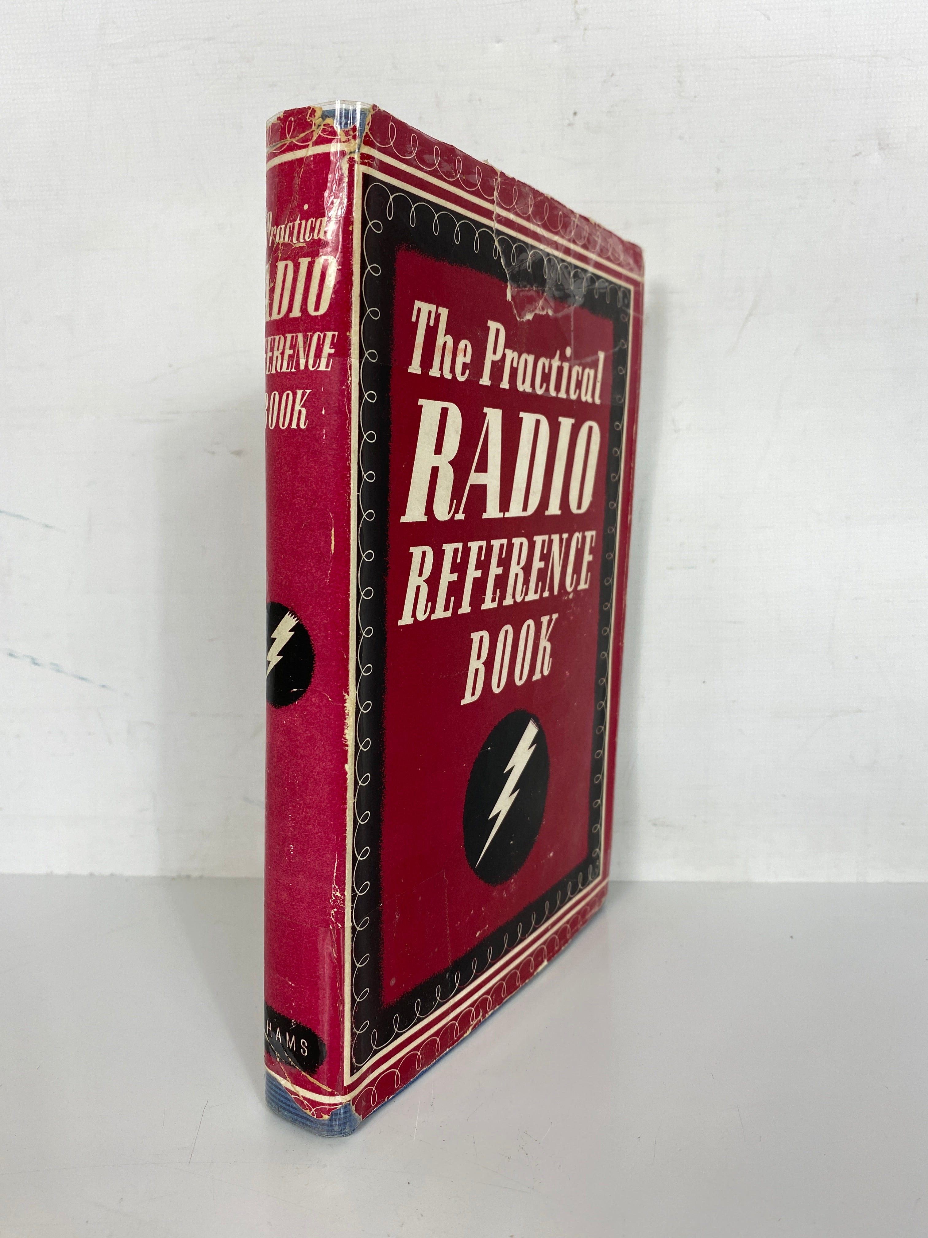 Rare The Practical Radio Reference Book (c1940s) by Roy C. Norris HC DJ