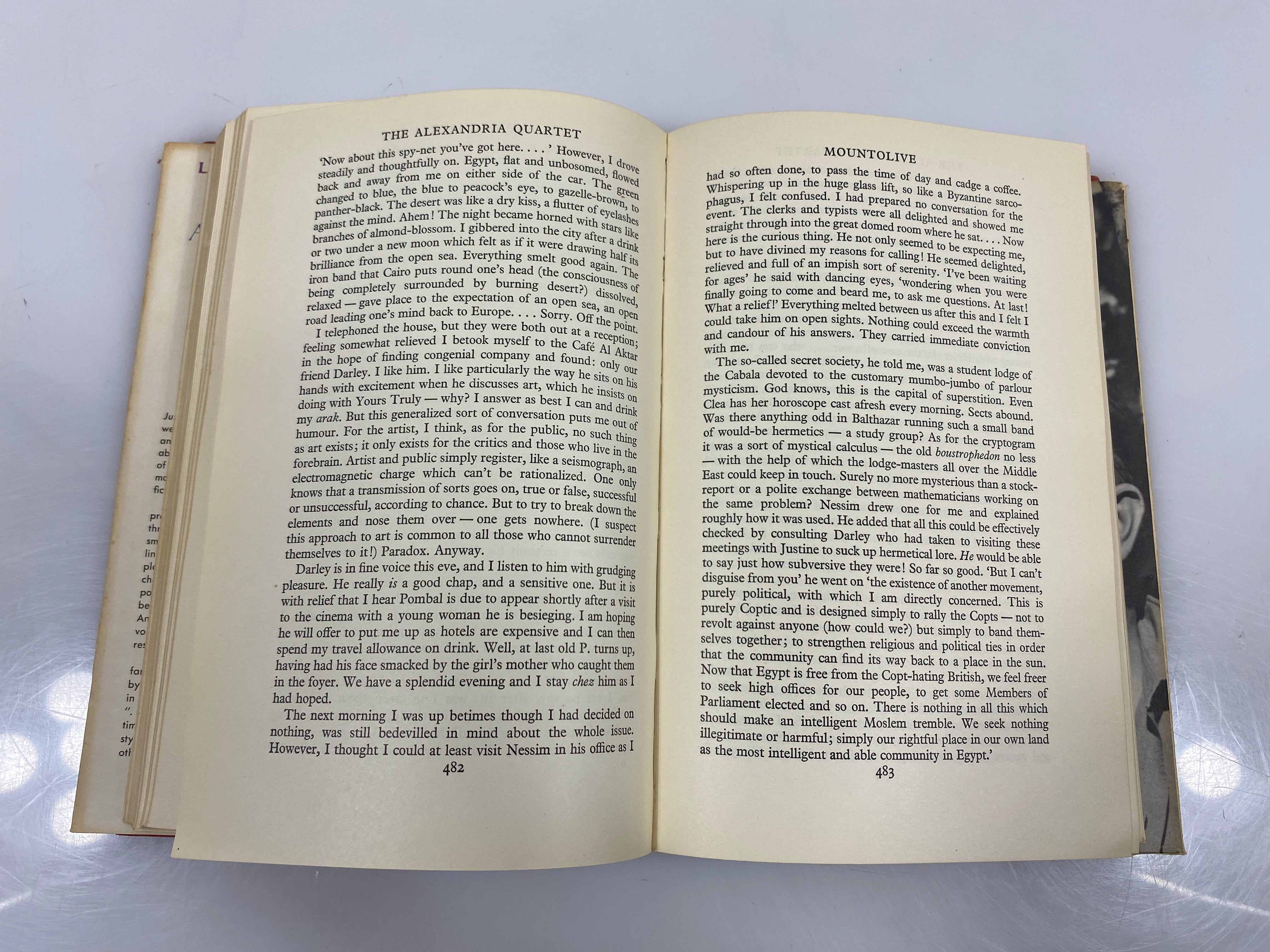 The Alexandria Quartet by Durrell 1962 HCDJ