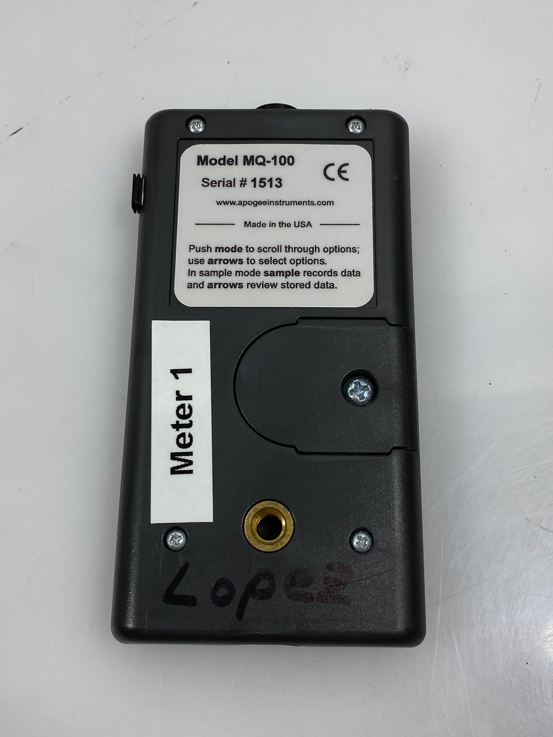 Apogee #MQ-100 Quantum Meter w/ Integral Sensor