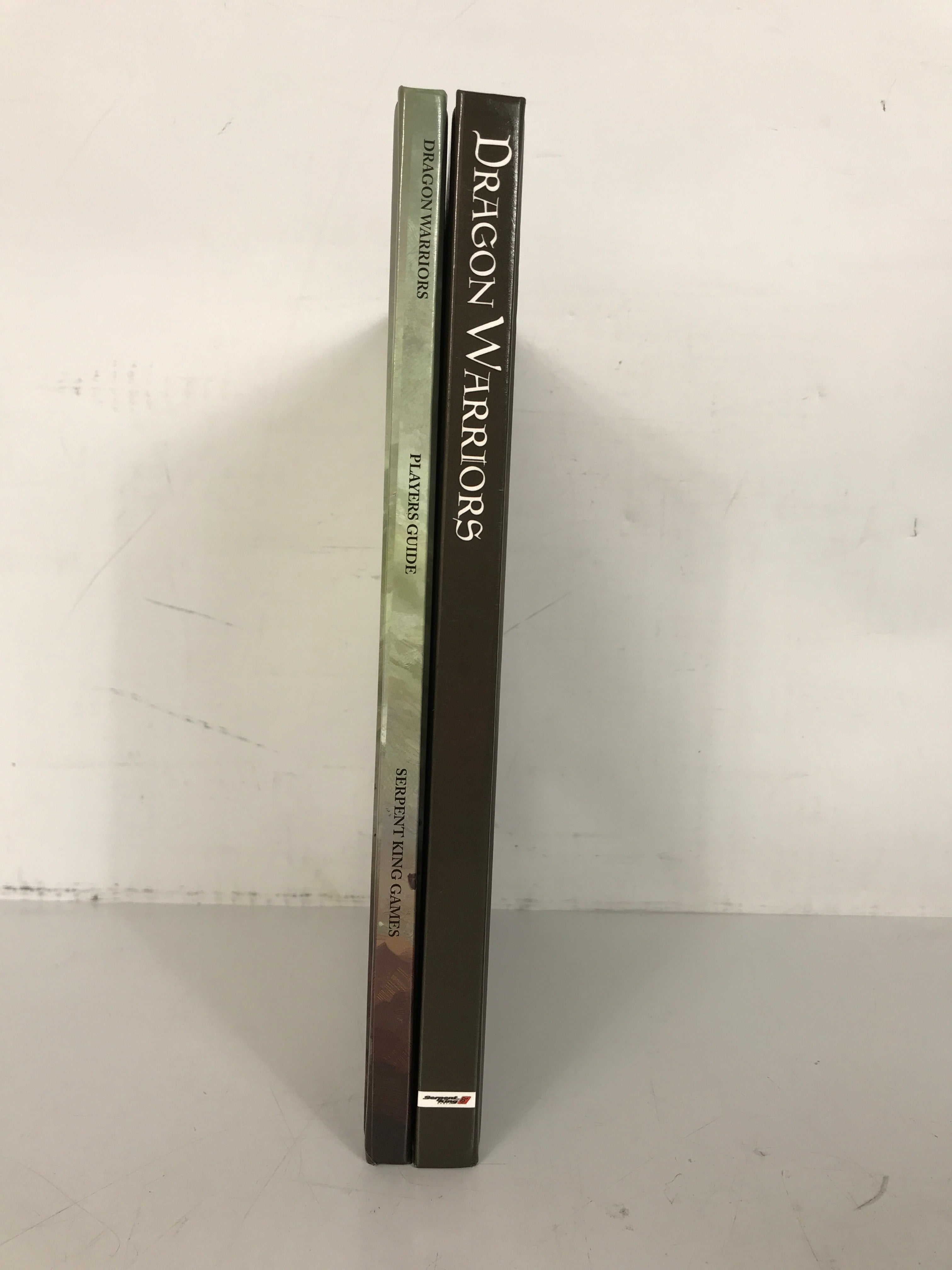 Lot of 2 Dragon Warriors Books: Rulebook and Players Guide 2011-2015 HC