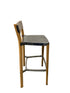 Emeco Lancaster Metal & Wooden Stool