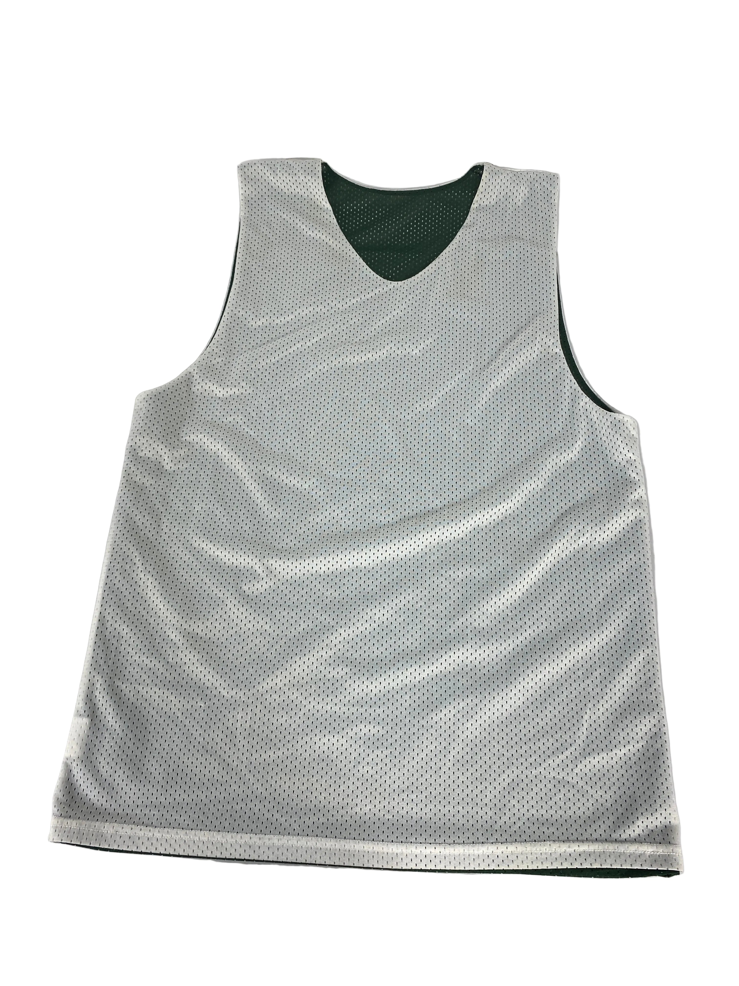 Green & White Reversible Basketball Jersey Women's Size M