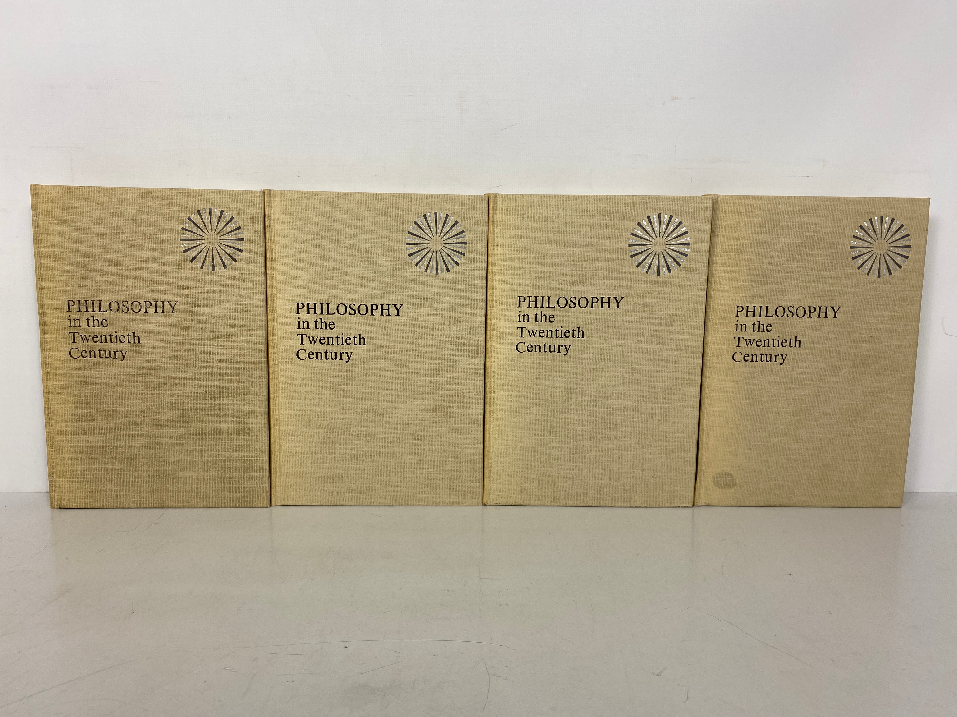 4 Vol Set: Philosophy in the Twentieth Century 1962 Barrett/Aiken 1st Trade Ed