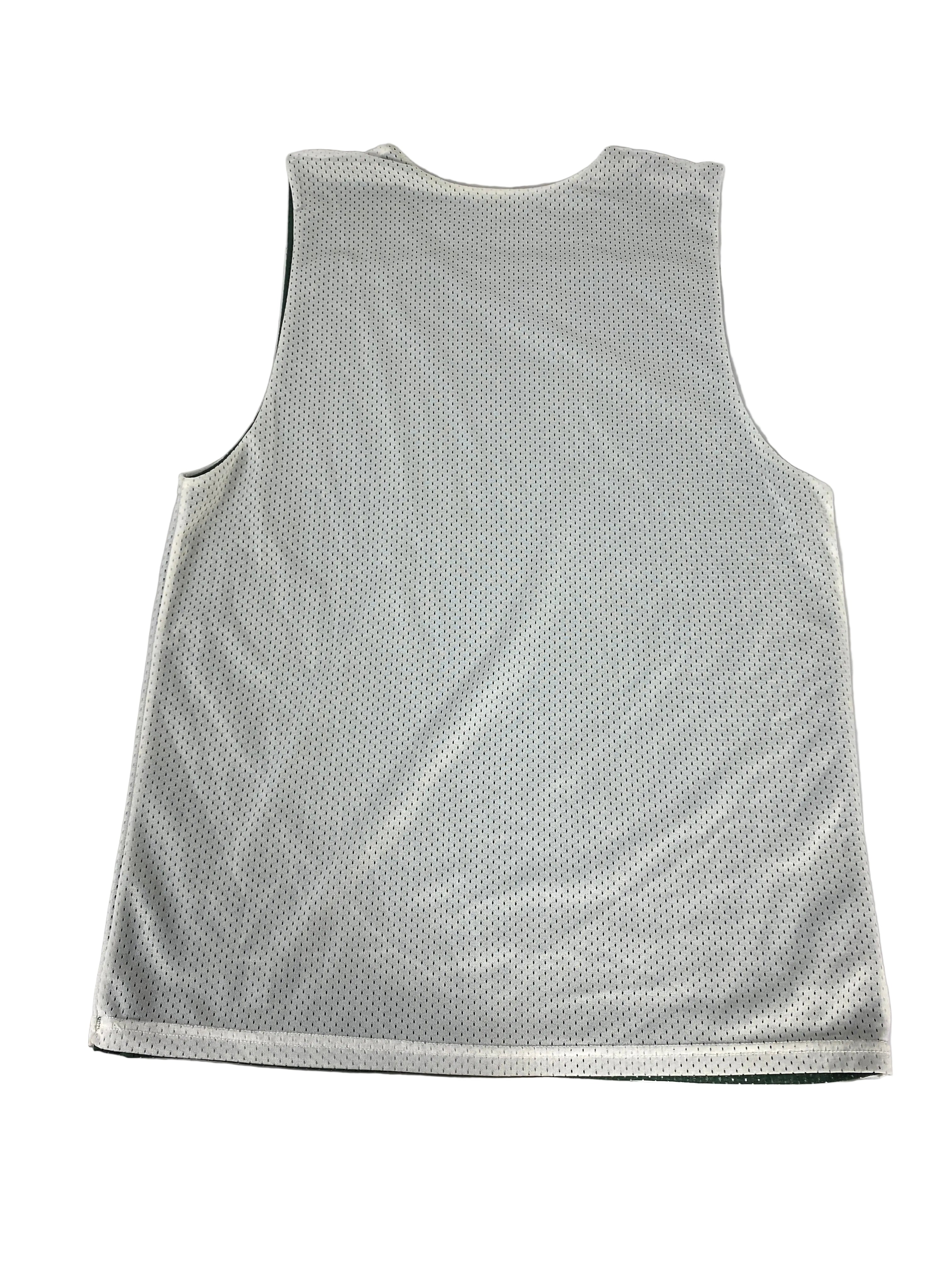 Green & White Reversible Basketball Jersey Women's Size M