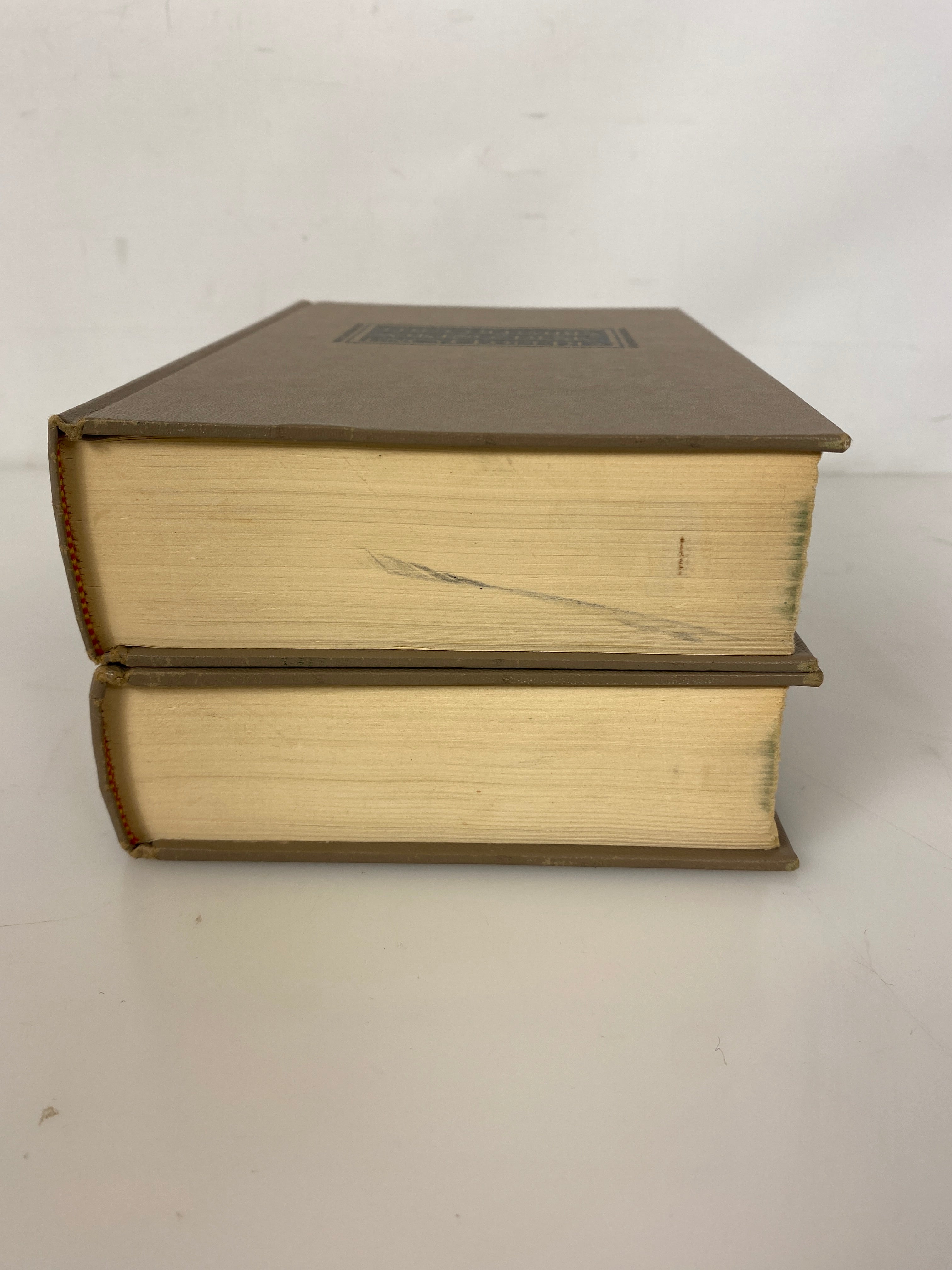 2 Volume Set The Columbia Viking Desk Encyclopedia 1953 Vintage HC