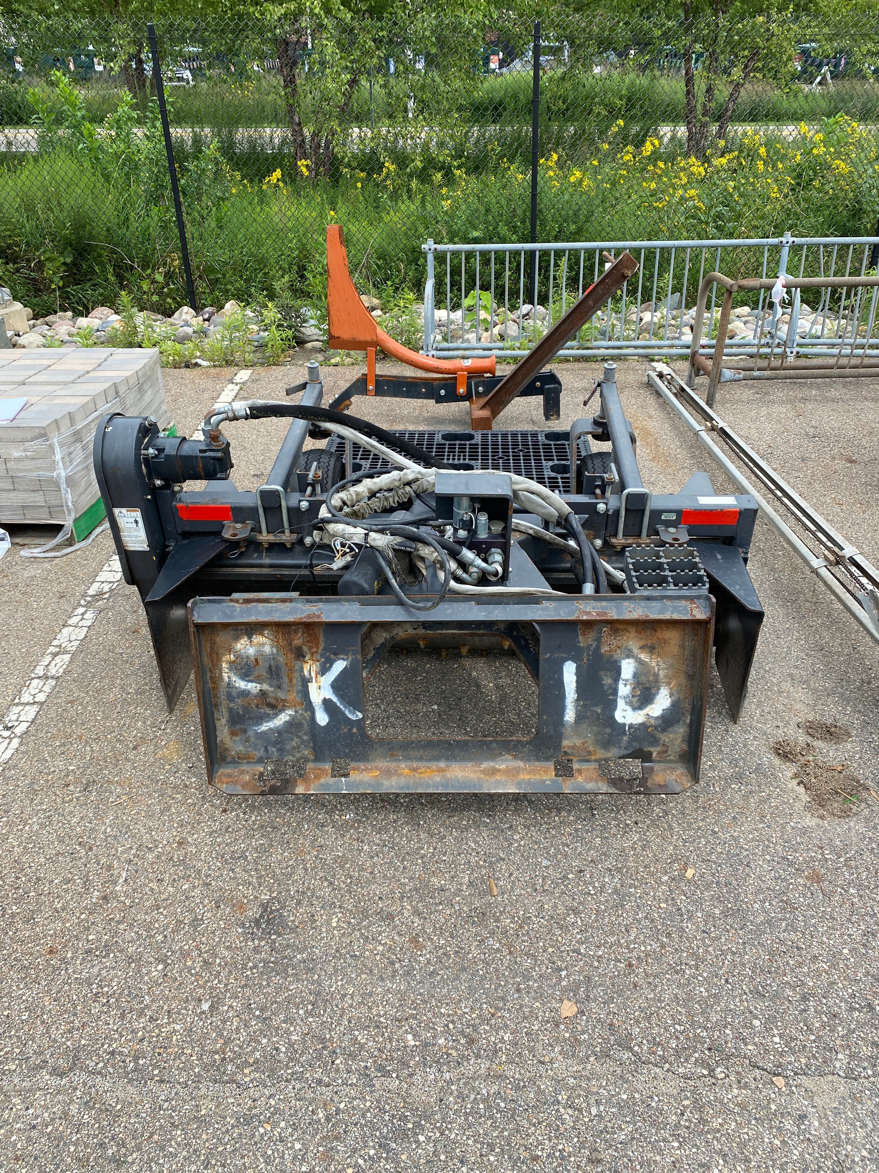 Harley Attachments Tow Behind Rake