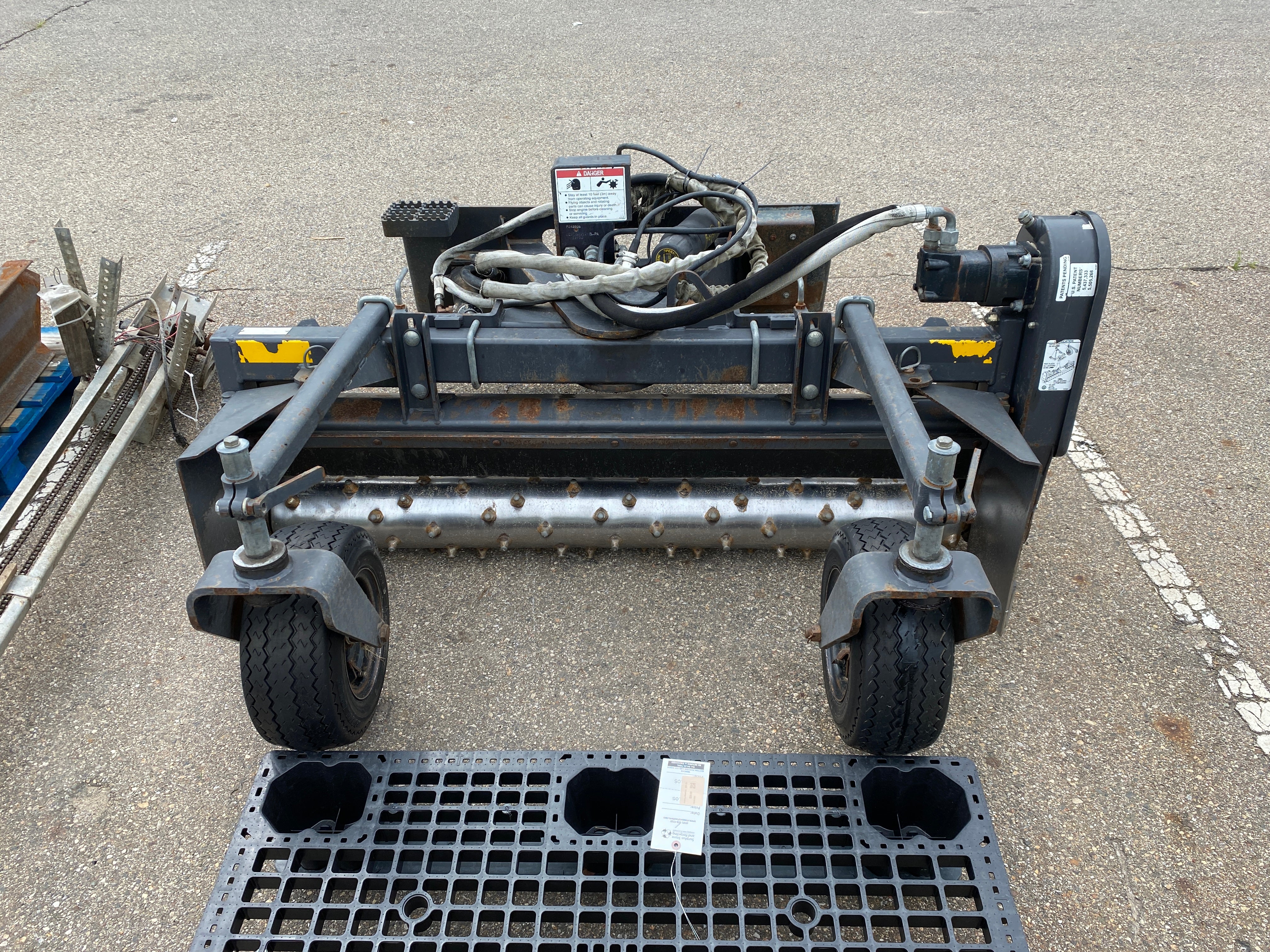Harley Attachments Tow Behind Rake