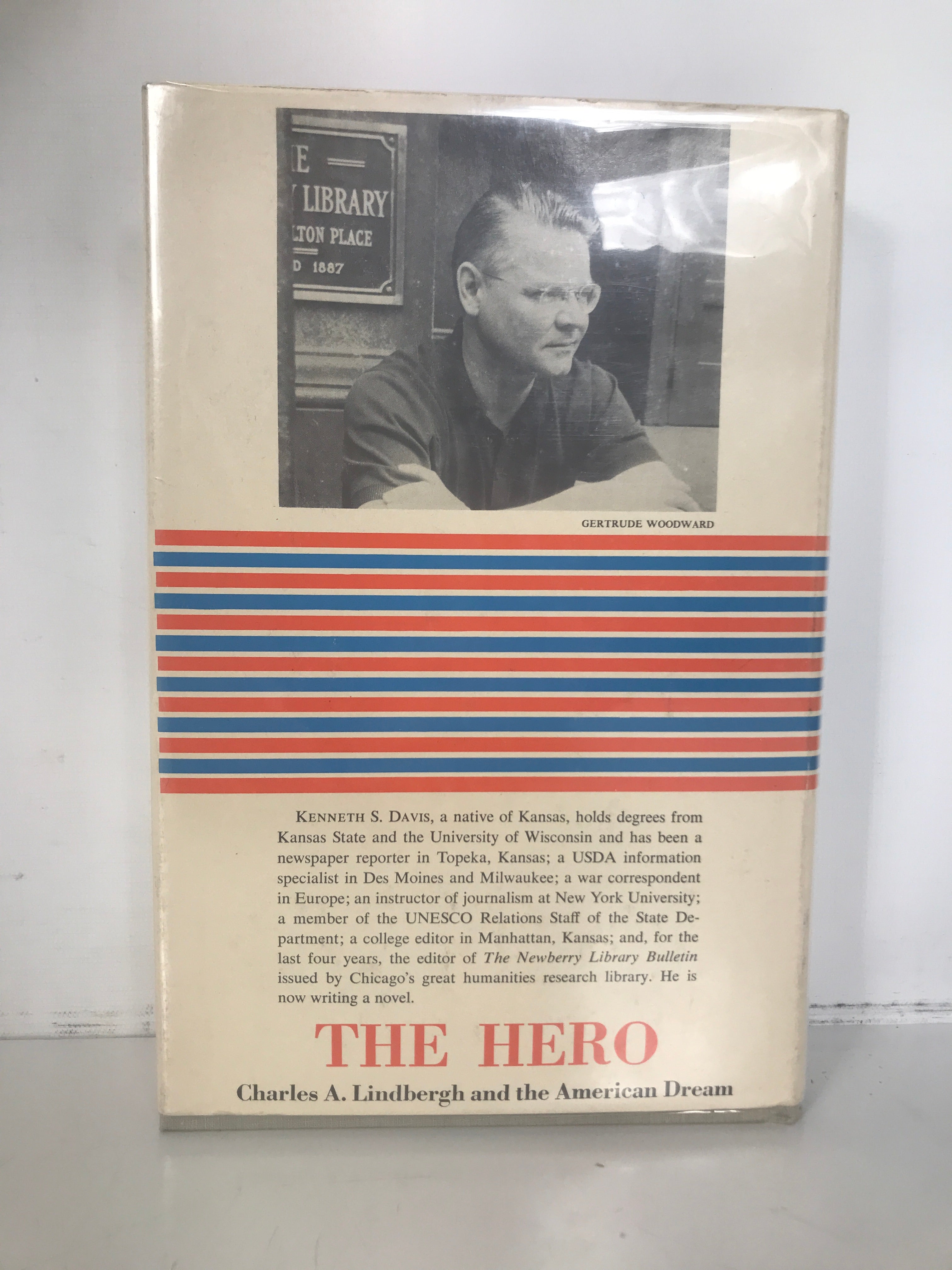 The Hero Charles Lindbergh & the American Dream 1959 1st Ed HC DJ