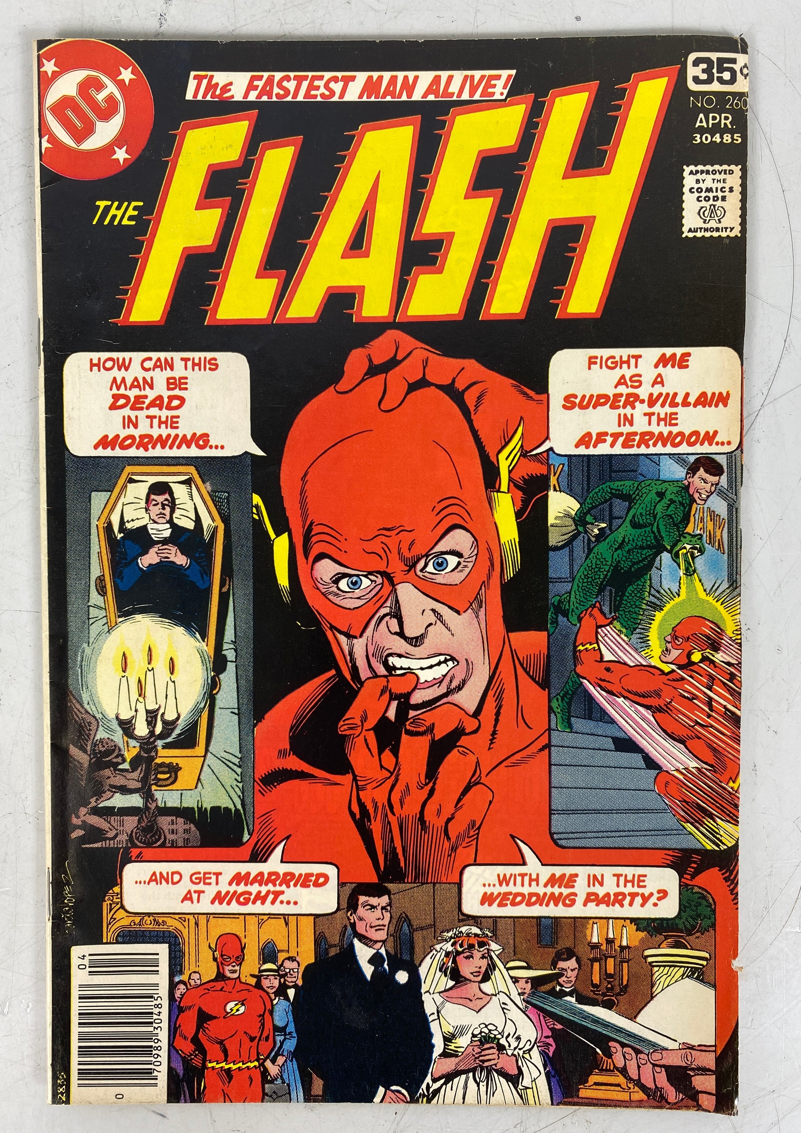 Lot of 3 The Flash #241, 245, 260 (1975-1978)