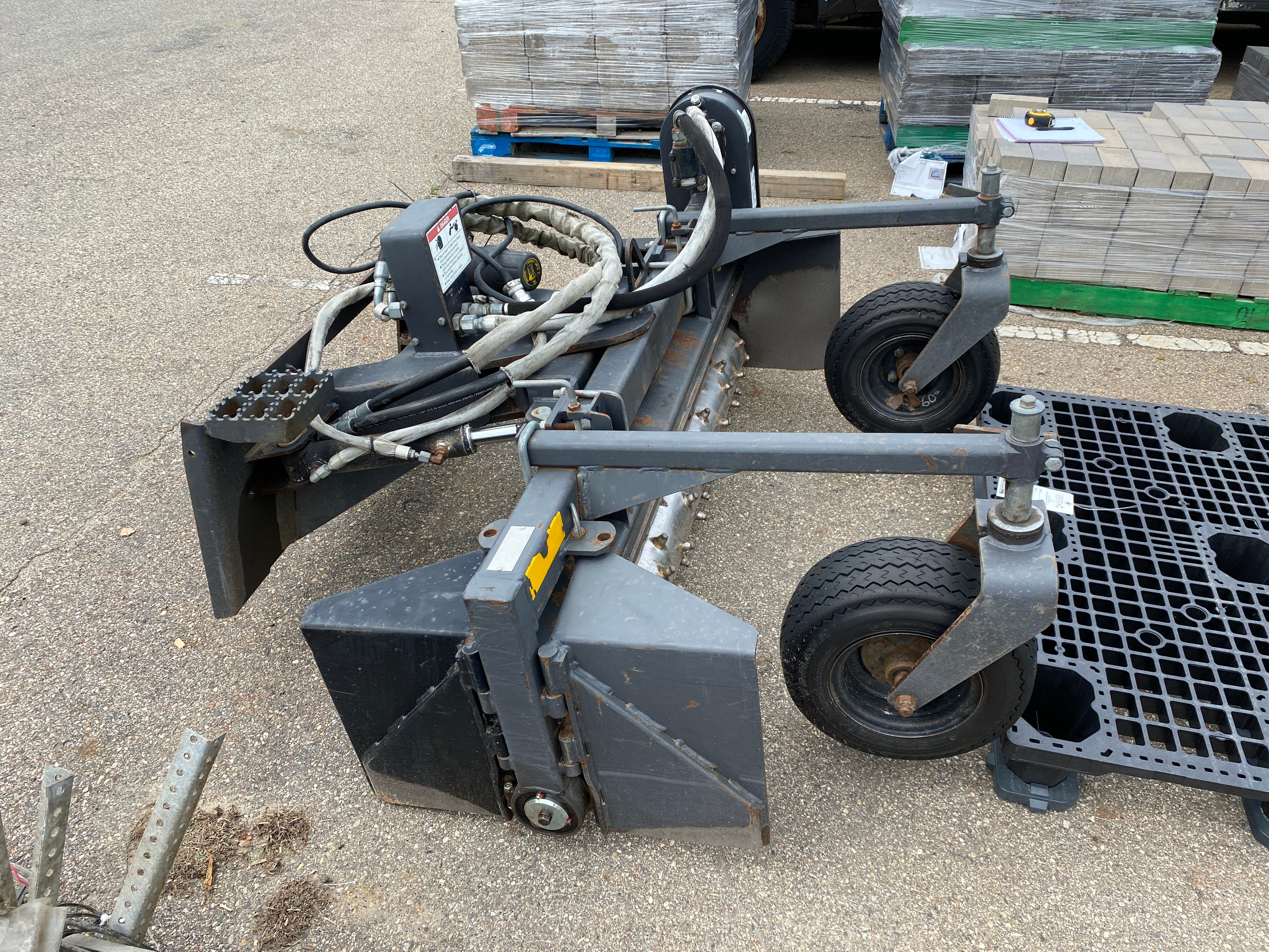 Harley Attachments Tow Behind Rake